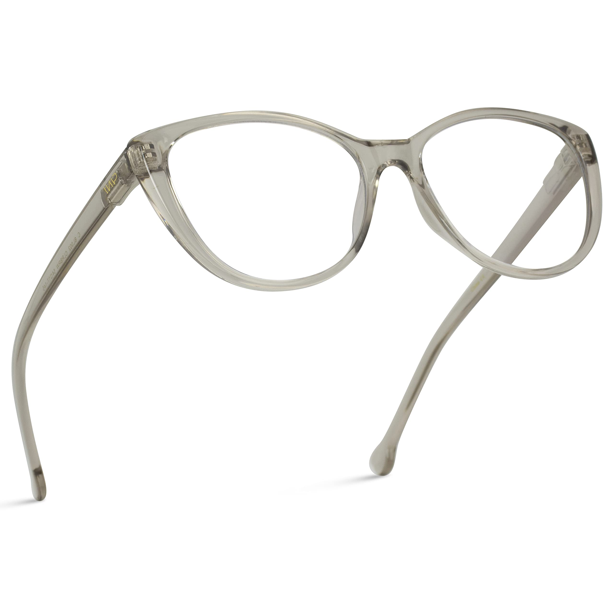 Stylish Women's Cat Eye Blue Light Blocking Glasses - Anti-Eye Strain Computer Glasses for Work & Gaming - Fashionable Eyewear for Office, Reading & Screen Time