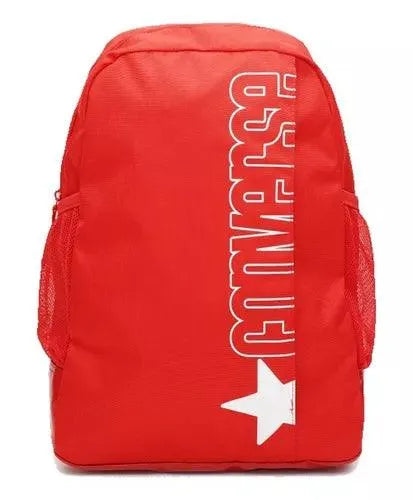 Converse Speed 2 Backpack - Stylish Red Laptop Bag for School, Work & Travel | Durable Unisex Backpack with Multiple Pockets