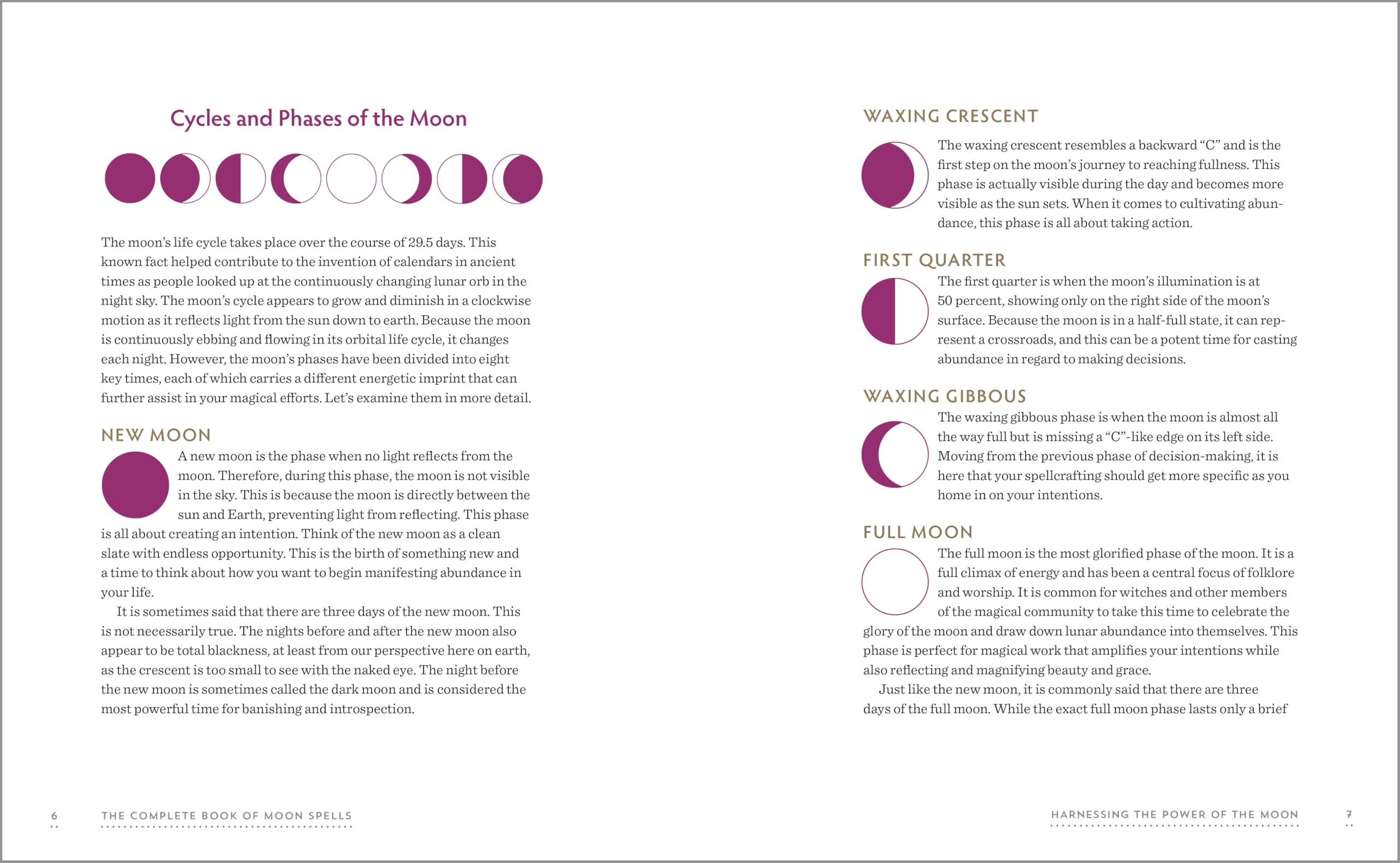The Complete Book of Moon Spells: Rituals, Practices & Potions for Abundance | Wiccan Magic Guide for Love, Wealth & Protection | Perfect for Pagan Altars & Witchcraft Beginners