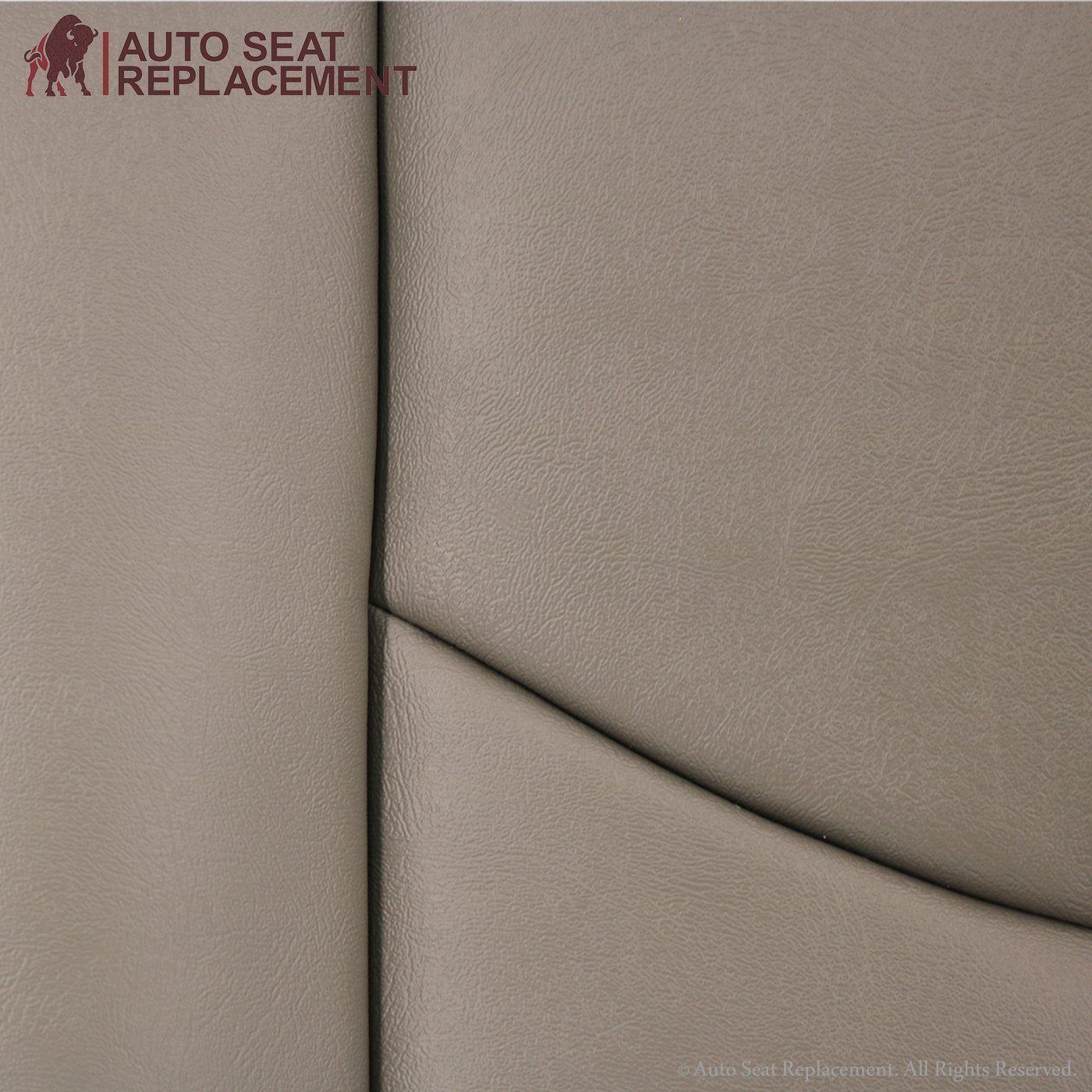2003-2007 Chevy Silverado Avalanche GMC Sierra Work Truck Seat Cover - Gray 40/20/40 Split Bench (No Armrest) | Premium Leather or Vinyl Protection | Durable & Comfortable for Construction, Farming & Daily Commuting