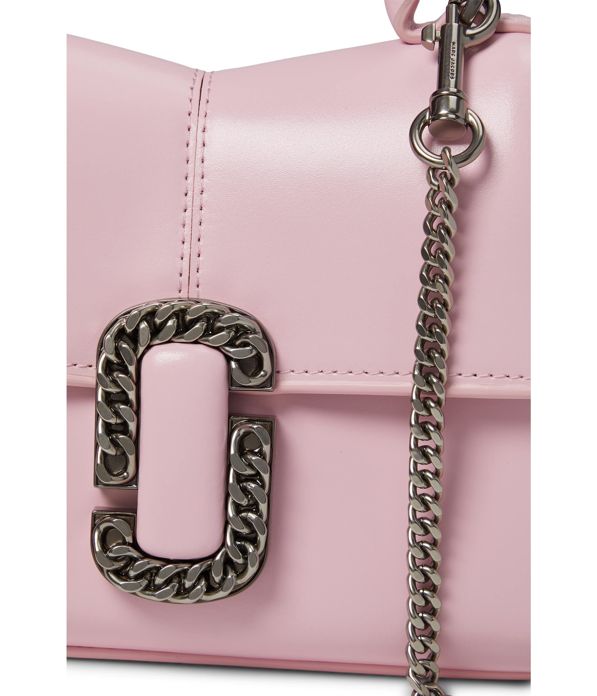 Marc Jacobs The Mini Top Handle Shoulder Bag for Women - Stylish Leather Crossbody Purse with Gold-Tone Hardware | Perfect for Work, Date Night & Everyday Use