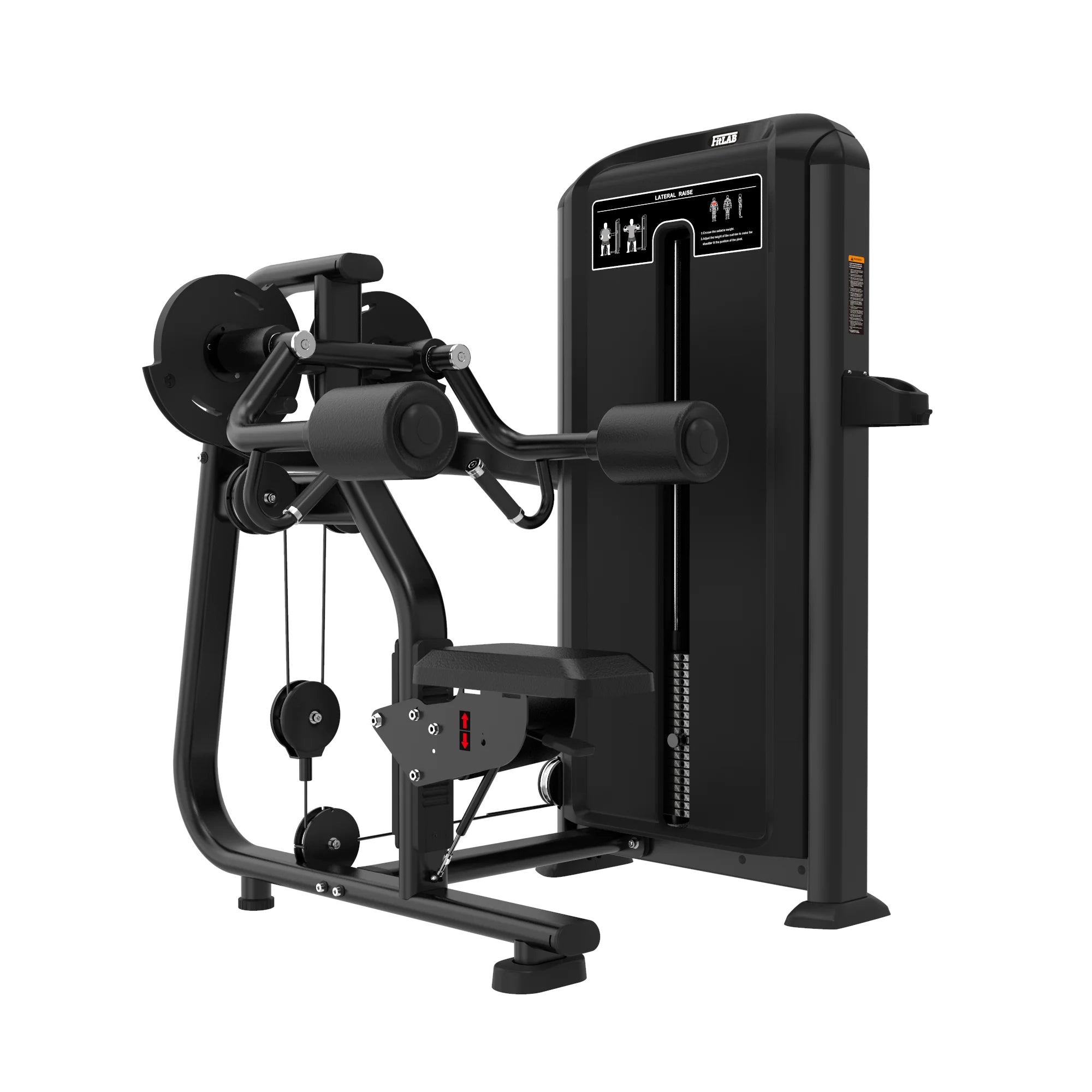 FITLAB Lateral Raise Machine - Premium Gym Equipment for Shoulder Workouts | Perfect for Home & Commercial Gyms, Strength Training, and Bodybuilding