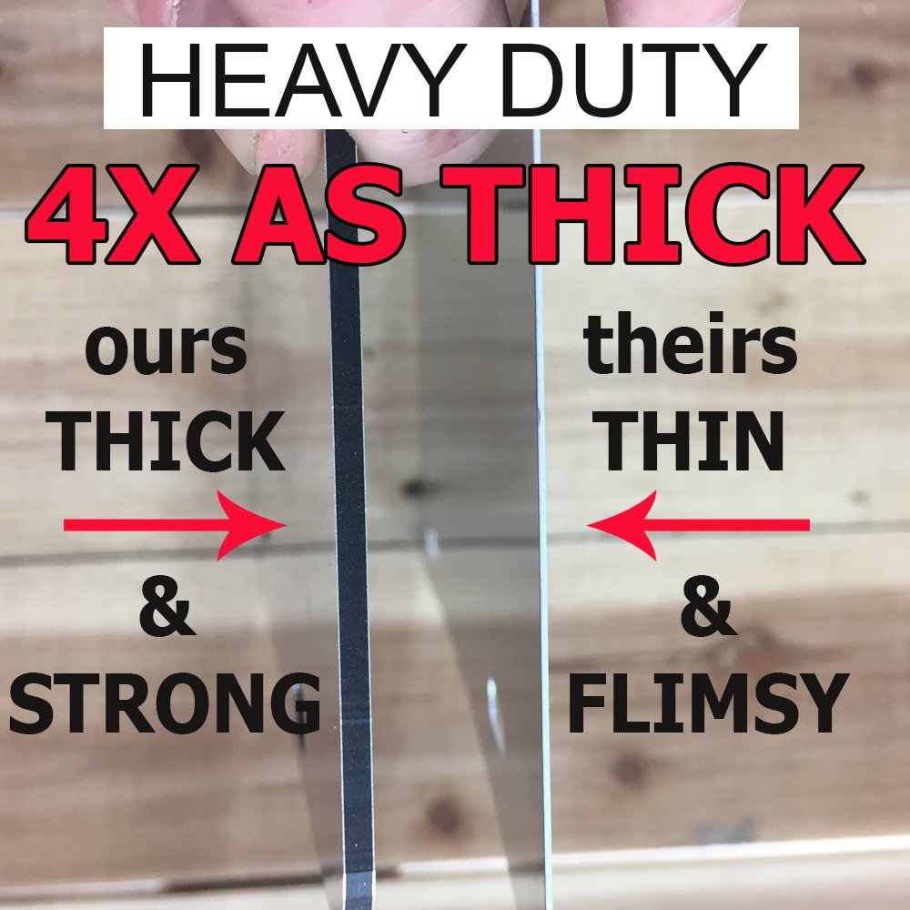 Thin Red Line American Flag License Plate - Heavy Duty USA Made - Perfect for First Responders, Dispatchers & Police Support