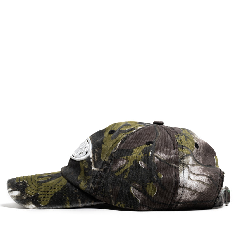 Pleasures Bubble Logo Polo Cap - Camo Print Streetwear Hat for Men & Women | Perfect for Casual Outfits, Hip-Hop Style & Urban Fashion