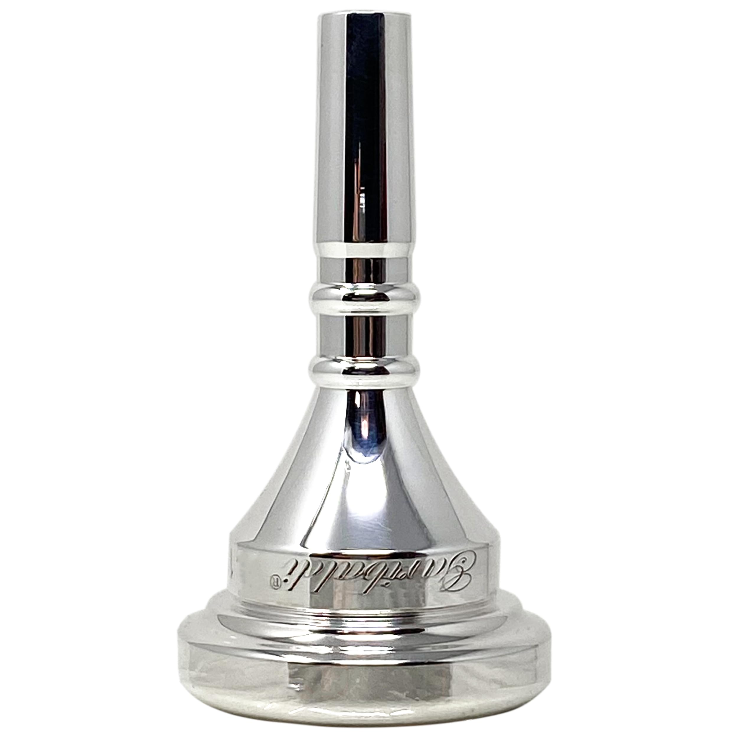 Garibaldi R22 Silver Plated Trombone Mouthpiece - Single Cup Size R22 for Professional Brass Players & Jazz Performances