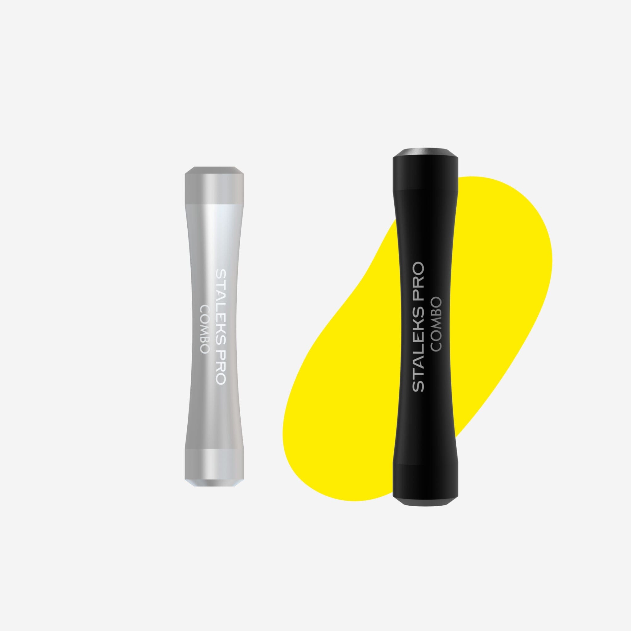 Staleks Black Combo UNIQ 10b Push Handle with Replaceable Working Parts - Perfect for Professional Nail Art & Salon Manicure Tools
