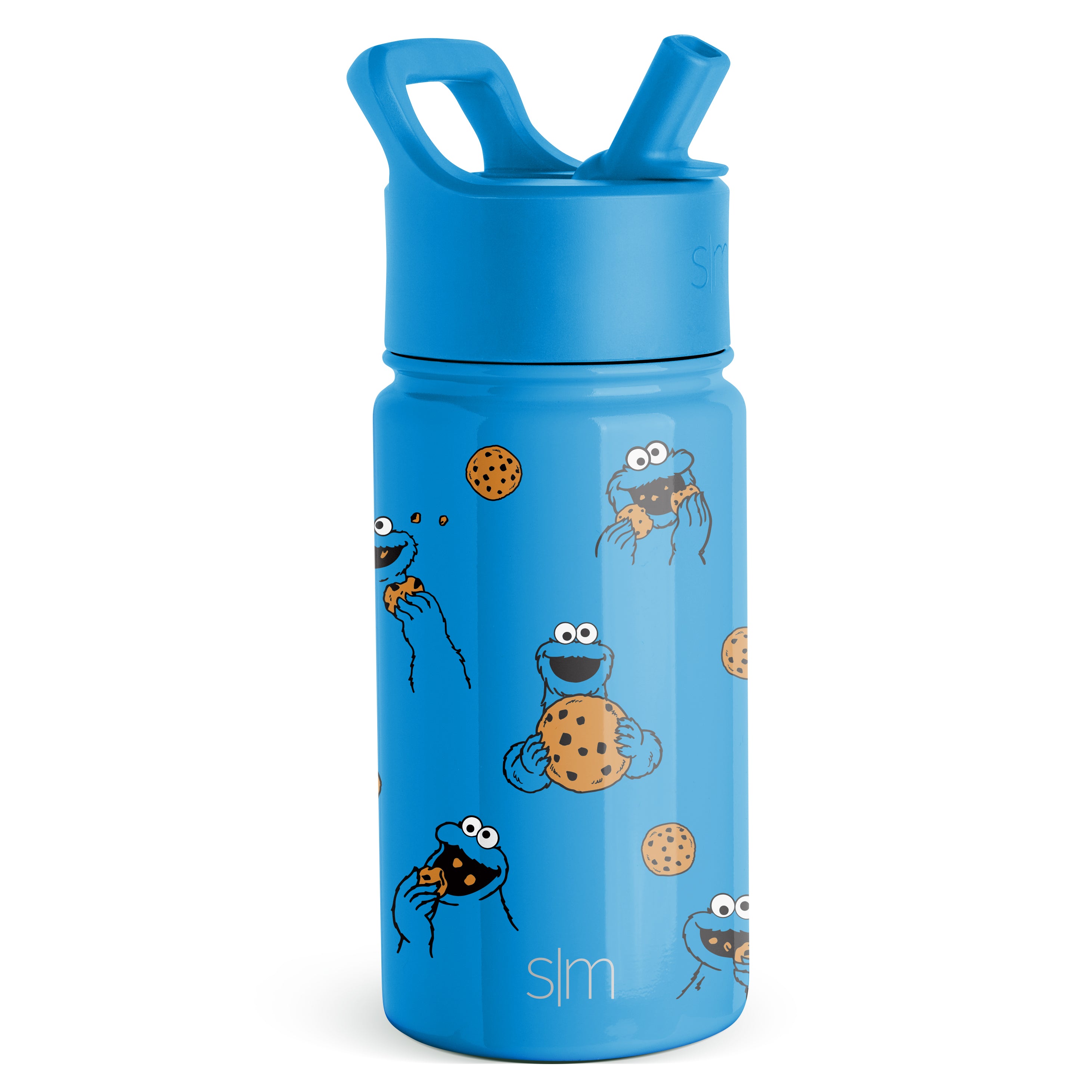 Summit Kids Water Bottle with Straw Lid - BPA-Free, Leak-Proof Stainless Steel Bottle for School, Sports & Outdoor Activities