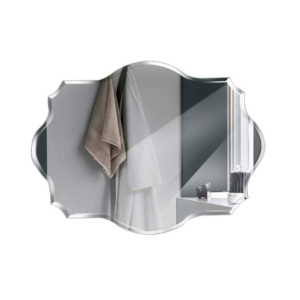Vanity Mirror with Lights, Hexagon Bathroom Mirror - Frameless Waterproof Makeup Mirror for Wall Mounting, 24x32 Inch (60x80cm) - Perfect for Dressing Table, Bedroom Decor & Bathroom Vanity