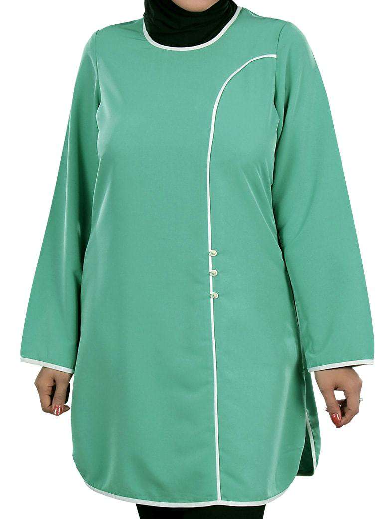 Zaina Tunic - Women's Flowy Boho Blouse with Embroidery | Perfect for Casual Wear, Beach Cover Up & Summer Outfits