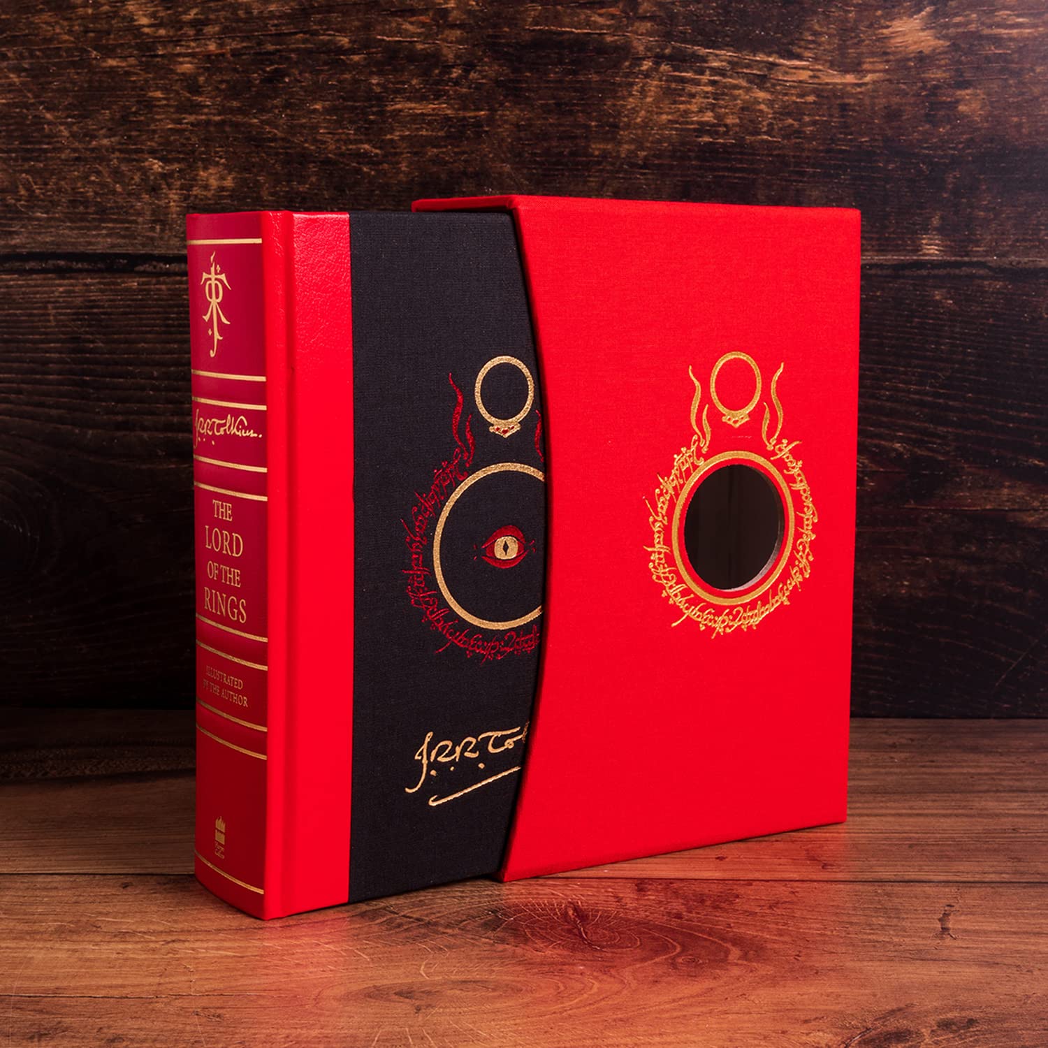 The Lord of the Rings Book Set - Complete Trilogy Fantasy Novel Collection by J.R.R. Tolkien | Perfect for Fantasy Book Lovers, Gifts & Home Library Decor
