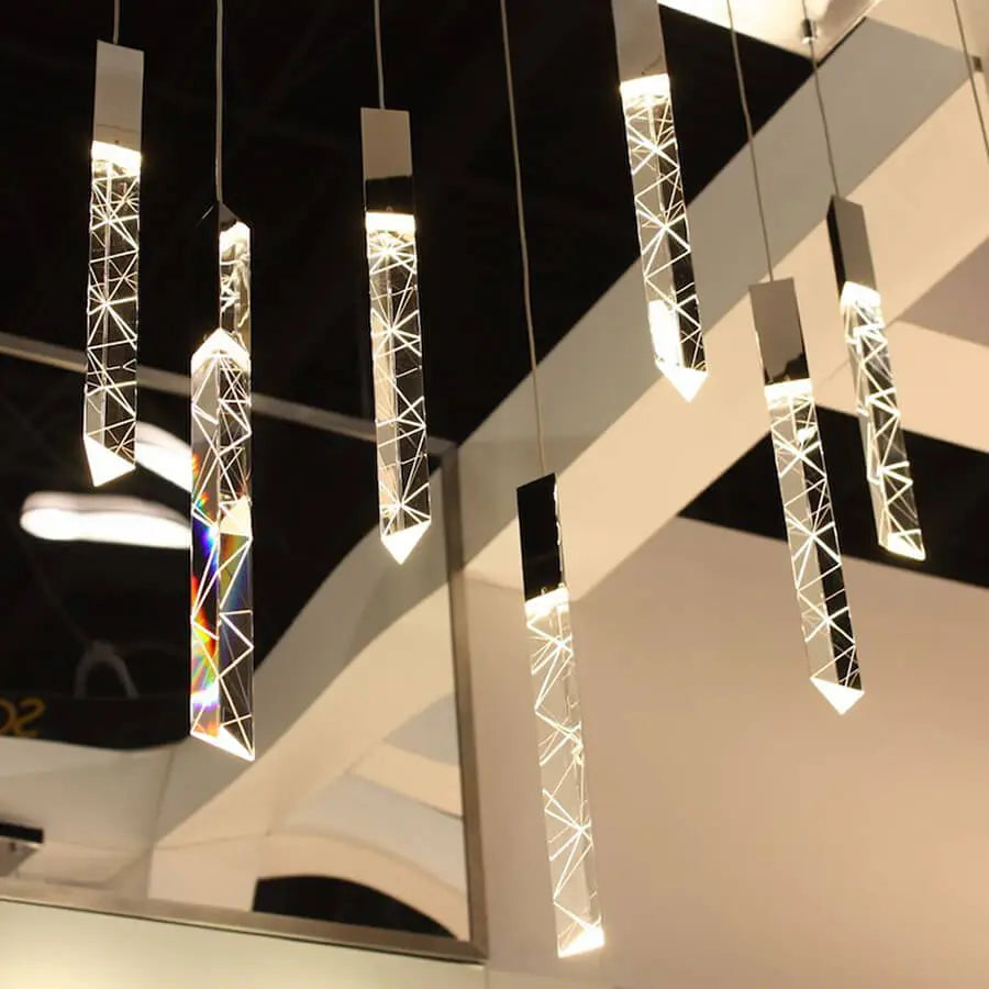 Elegant Large Crystal Chandeliers for High Ceilings - Luxury Lighting Fixture for Dining Room, Foyer & Grand Entryway - Perfect for Modern & Classic Home Decor