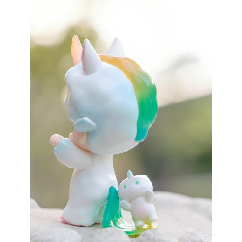 DIMOO No One's Gonna Sleep Tonight Series Unicorn Plush Toy - Cute Collectible Stuffed Animal for Kids, Gift for Birthday & Christmas Decor, Perfect for Bedroom, Nursery & Party Themes