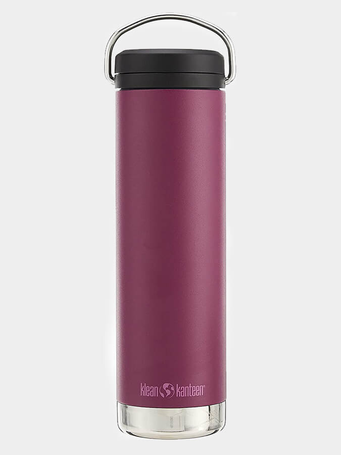Klean Kanteen TKWide 20oz (592ml) Insulated Stainless Steel Water Bottle with Twist Cap - Leakproof & BPA Free for Hiking, Gym & Outdoor Activities