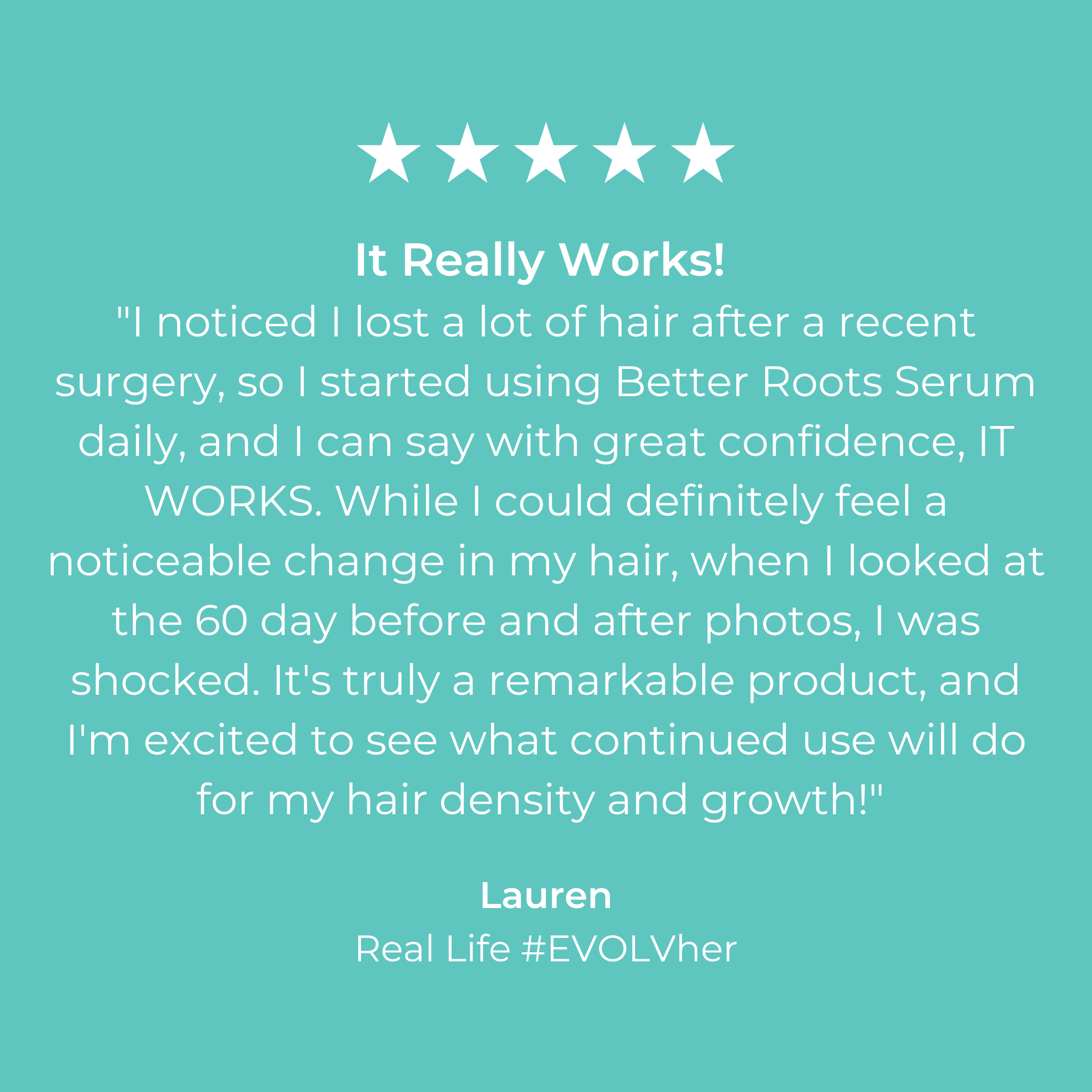 Better Roots RootBoost Serum - Hair Growth Treatment for Thicker, Fuller Hair | Natural & Organic Formula | Perfect for Thinning Hair & Scalp Health | Use Daily for Best Results