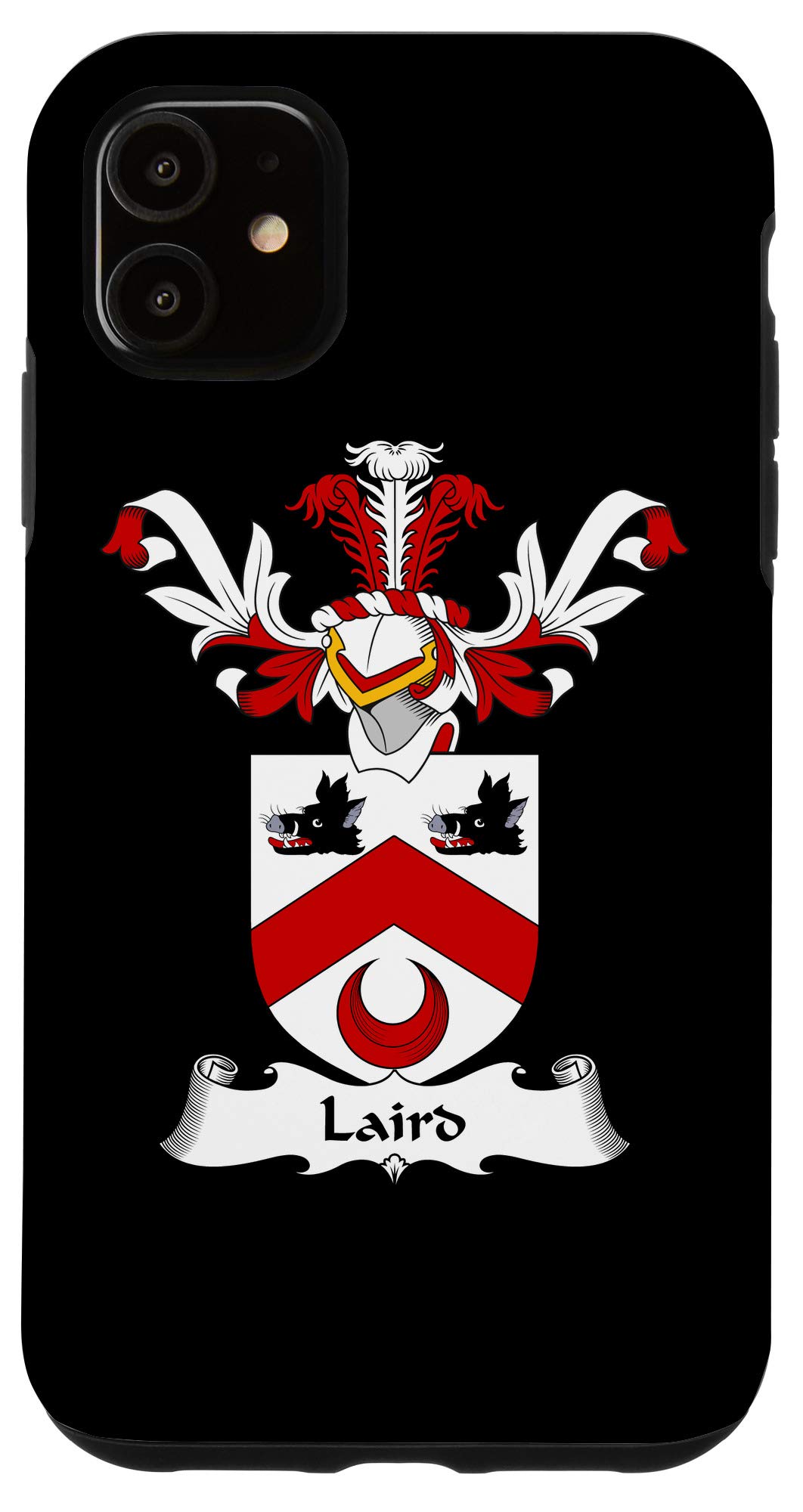 iPhone 11 Case with Laird Coat of Arms - Premium Family Crest Phone Cover for Protection & Style | Perfect for Scottish Heritage Pride & Everyday Use