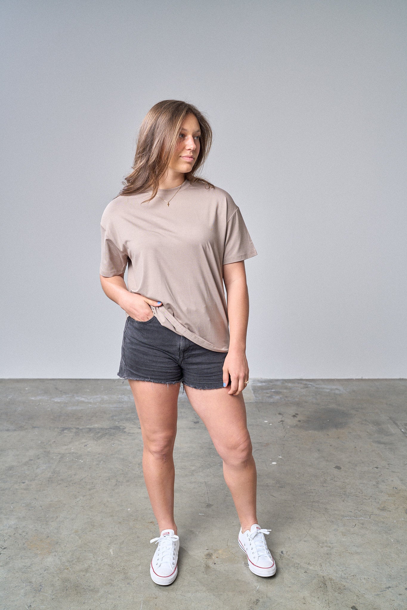 Premium Oversized Bamboo T-Shirt for Adults - Soft & Eco-Friendly Mushroom Print - Perfect for Casual Wear, Loungewear & Sustainable Fashion