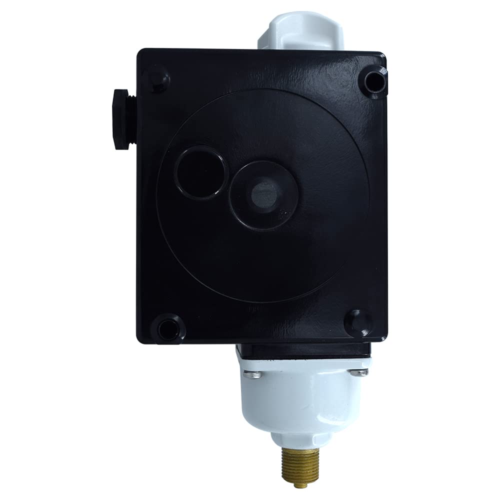 Danfoss RT 121 Low Air Pressure Switch (0.09-0.4 bar) for Refrigeration Compressors, HVAC Systems & Steel Plants - Reliable Protection for Industrial Equipment (Pack of 1)
