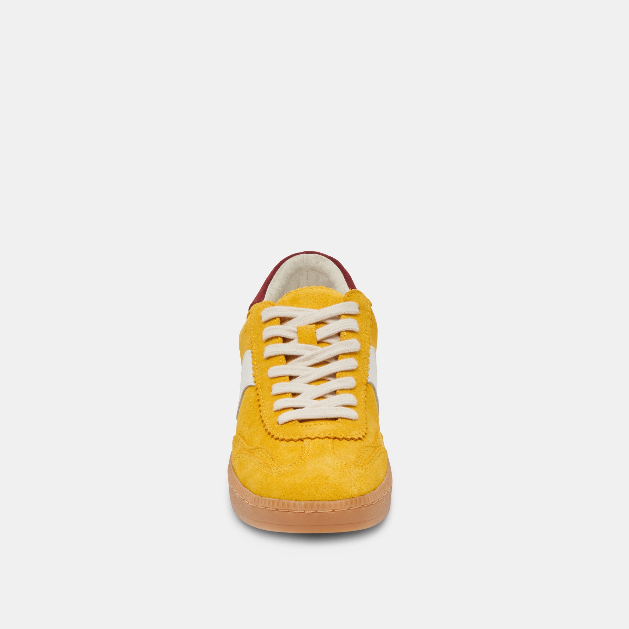 Mustard Suede Sneakers for Men & Women - Stylish Casual Shoes for Walking, Running & Everyday Wear