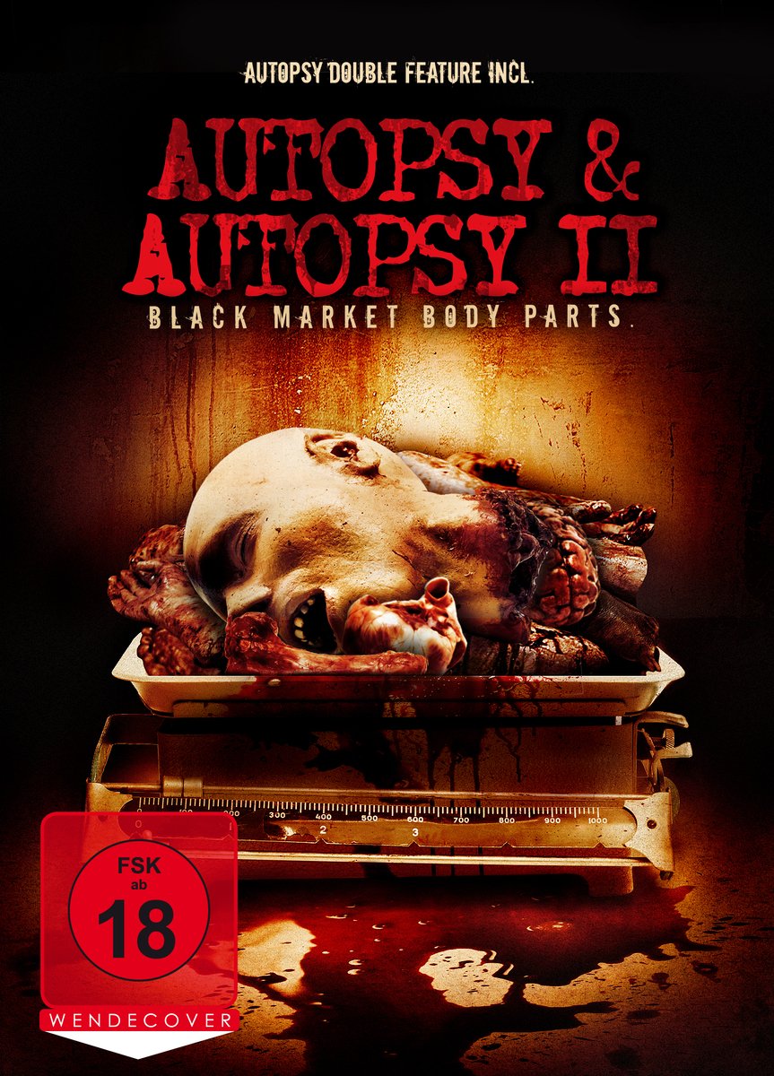 Autopsy & Autopsy II - Black Market Body Parts - Horror Movie Collection for Halloween Scares & Thriller Nights