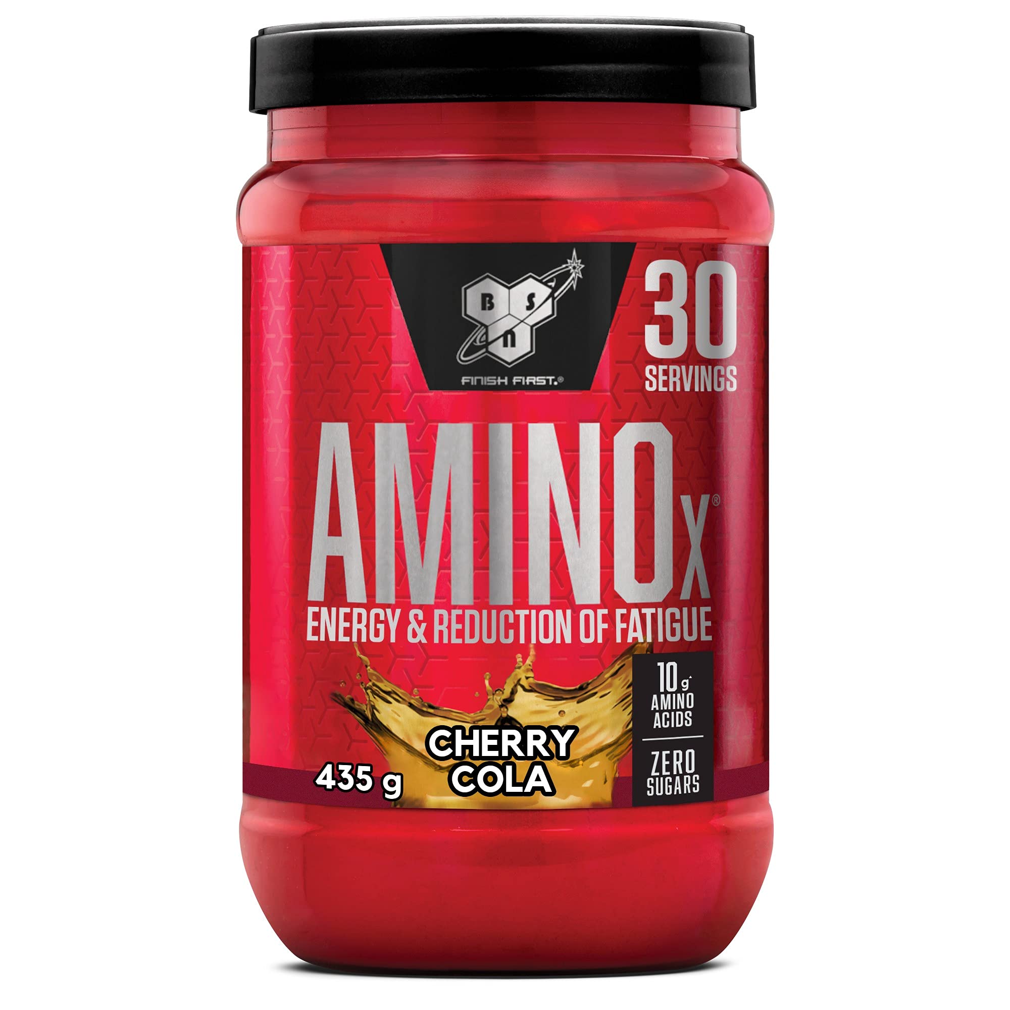 BSN Amino X Muscle Recovery & Endurance Supplement - Cherry Cola Flavor 435g | Post-Workout Drink for Athletes & Fitness Enthusiasts