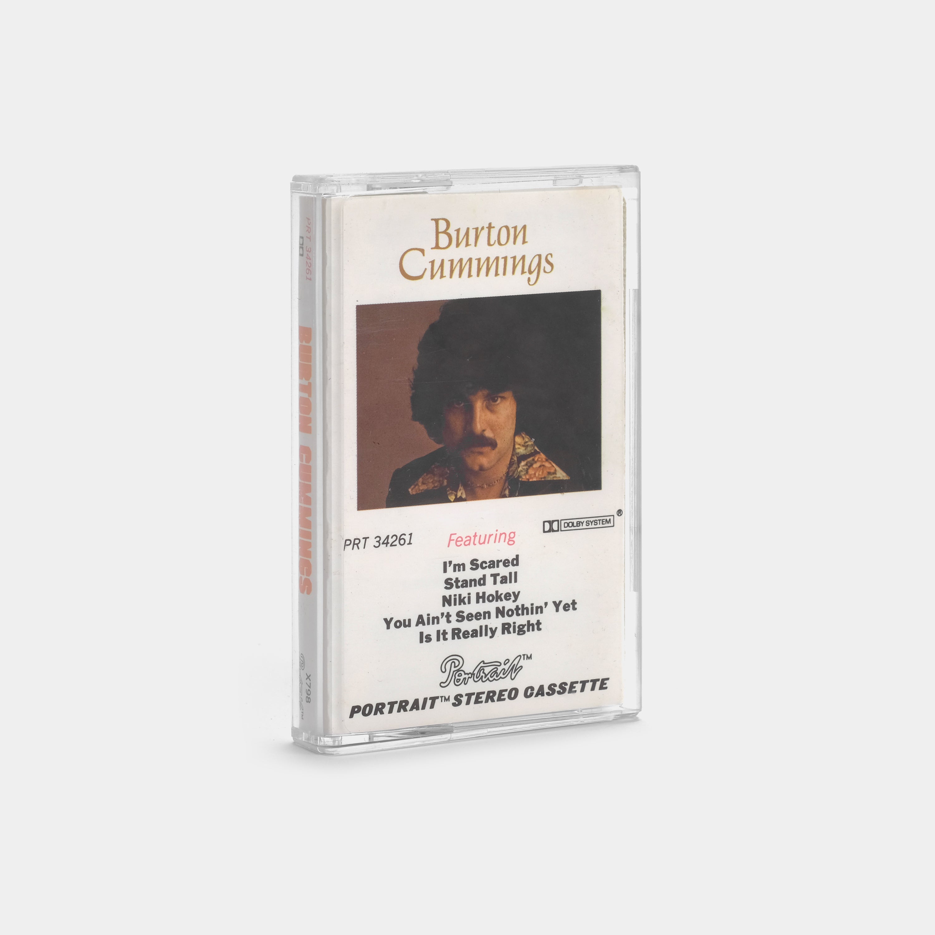 Burton Cummings Cassette Tape - Vintage Music Album for Collectors & Fans | Perfect for Home Listening, Car Stereo & Retro Music Enthusiasts