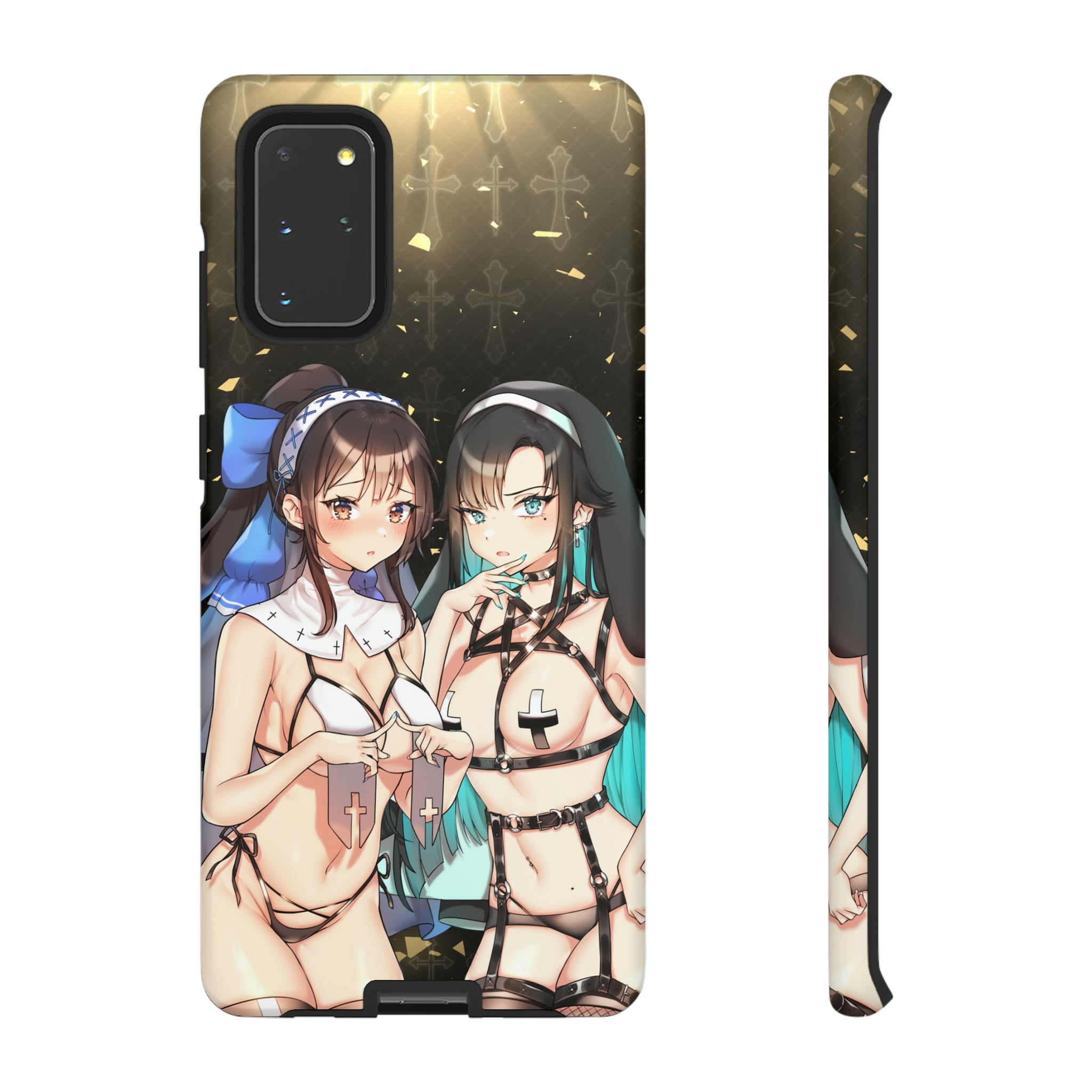 THOTS & PRAYERS SATOMI+FLOR Phone Case - Trendy Protective Cover for iPhone & Samsung | Perfect for Everyday Use, Travel & Fashion Accessory