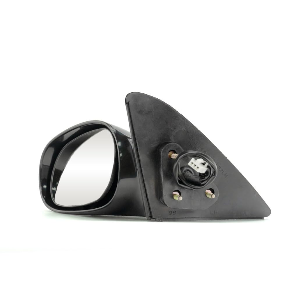 1998-2002 Toyota Corolla LE Driver Side Power Door Mirror Replacement - Black Non-Heated Mirror Compatible with 87940-02190-C1 & TO1320129 | Perfect for Parking Safety & Blind Spot Visibility