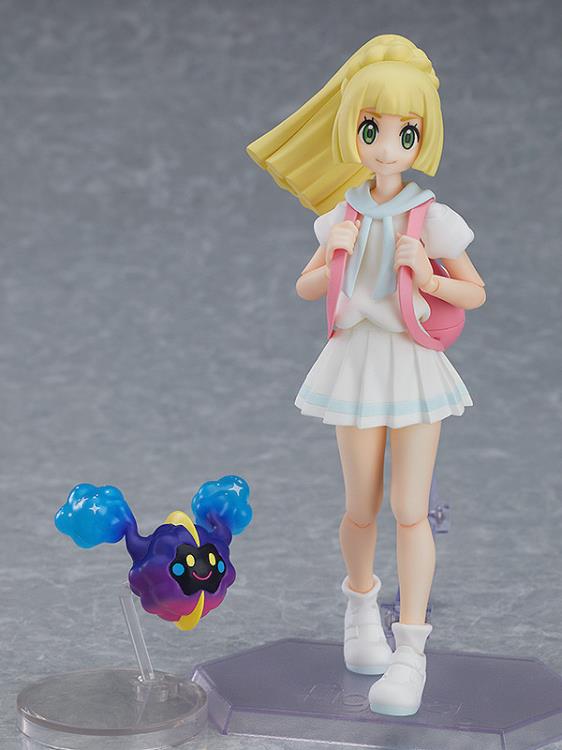 Figma #392 Lively Lillie Pokemon Action Figure - Collectible Anime Character Model for Display & Gifts | Perfect for Anime Fans, Pokemon Collectors & Home Decor