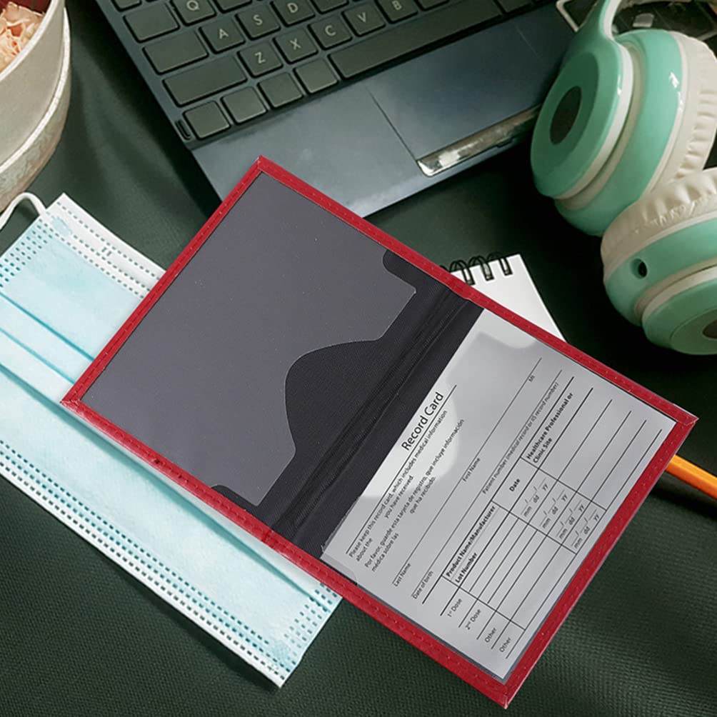 Premium 2-Pack Leather Card Holder Set - Durable Card Protectors & Organizers for Credit Cards, ID, Business Cards - Perfect for Travel, Office & Everyday Use