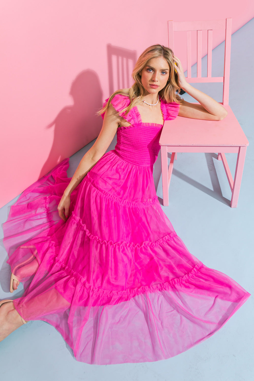 Stylish COMEBACK BABY MESH MIDI DRESS for Women - Flowy Summer Dress for Beach, Party & Casual Wear