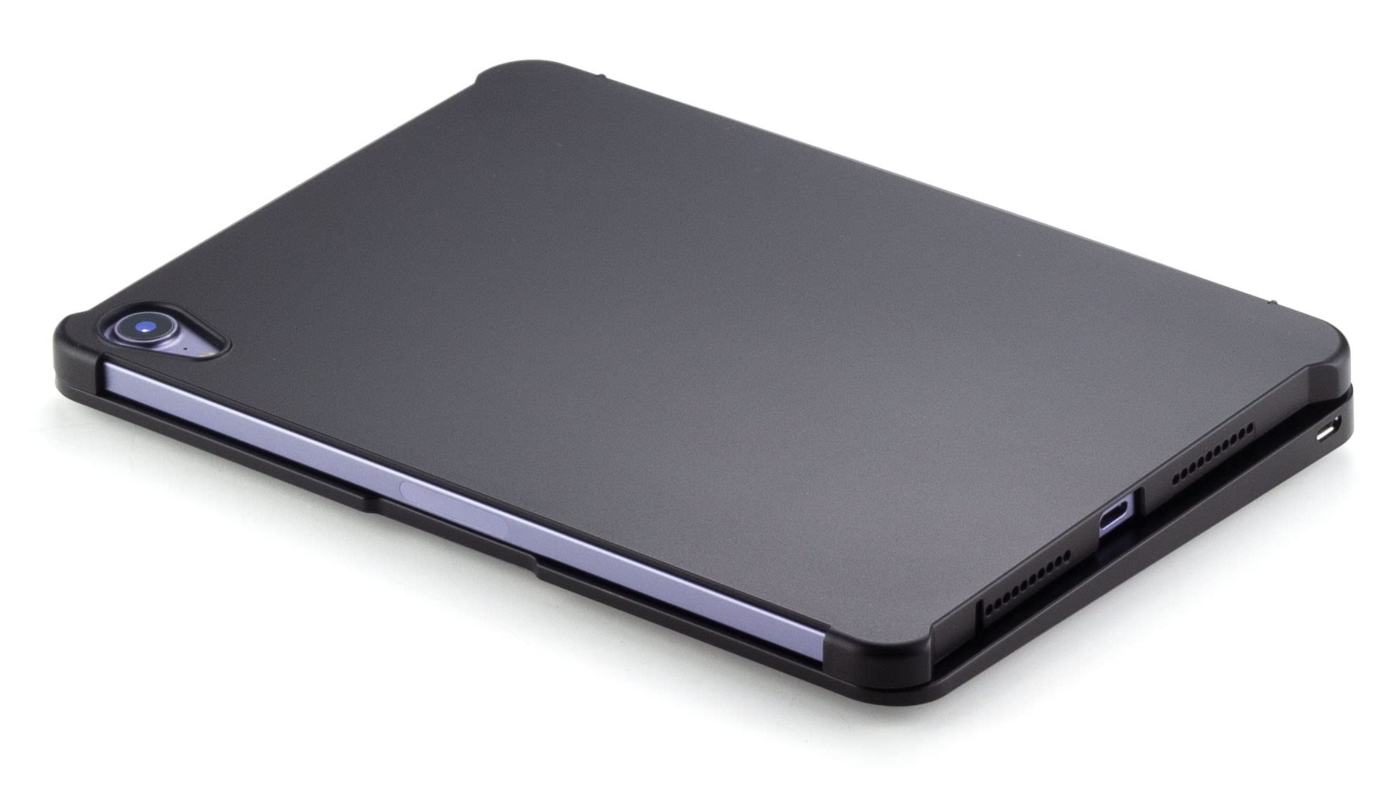 iPad Mini 6 Keyboard Case - Wireless Protective Cover with Auto Sleep/Wake (Black) for Work & Travel