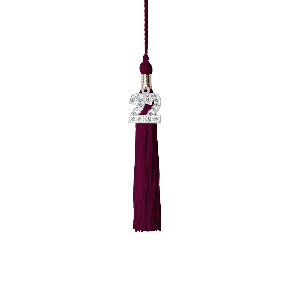 2022 Kindergarten Graduation Tassel with Bling Charm - Black - Perfect for Preschool Graduation Ceremony, Photo Props & Keepsake Gifts