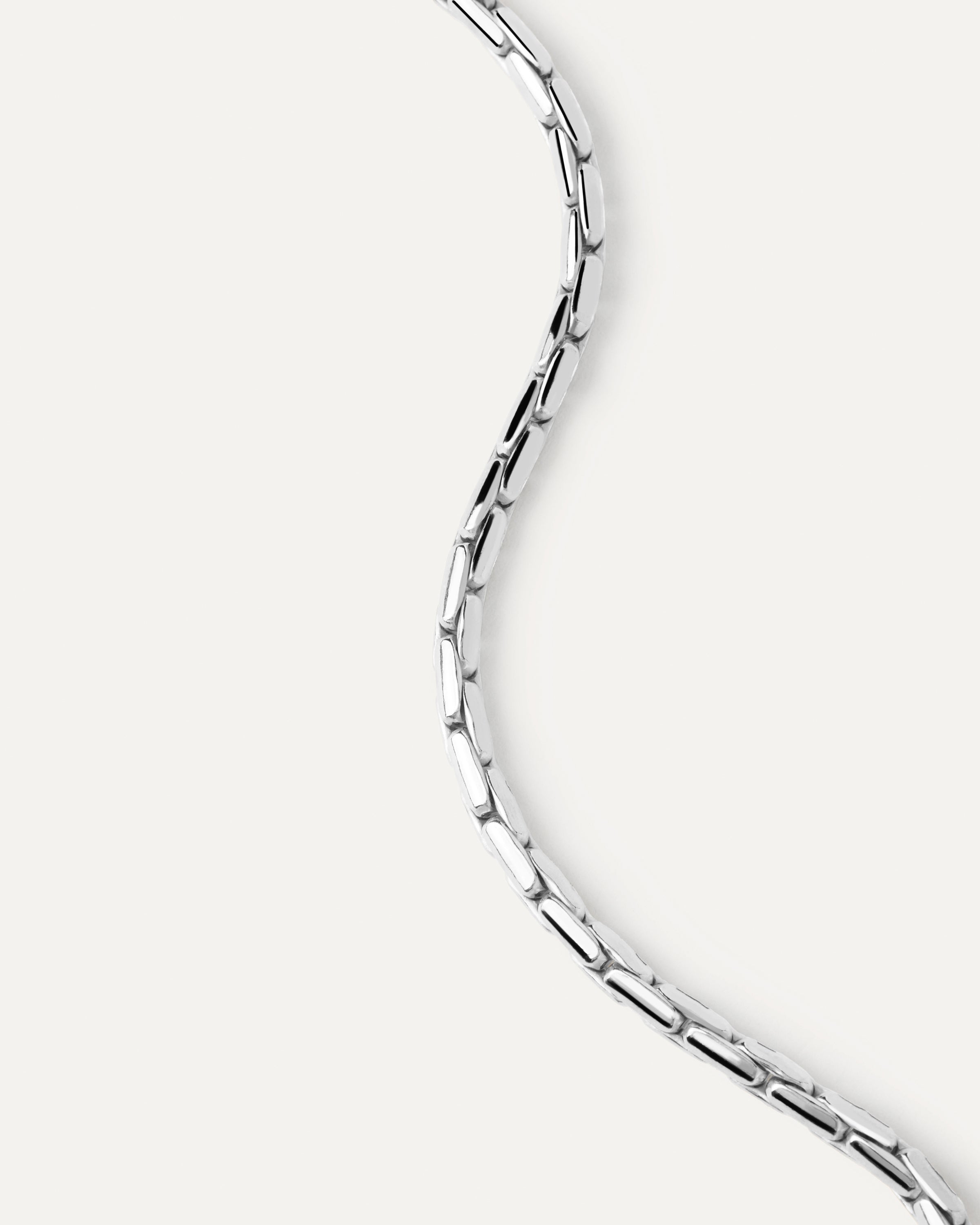 Large Boston Silver Chain Necklace for Women - Elegant 925 Sterling Silver Chunky Link Necklace Jewelry | Perfect for Casual Wear, Parties & Gifts