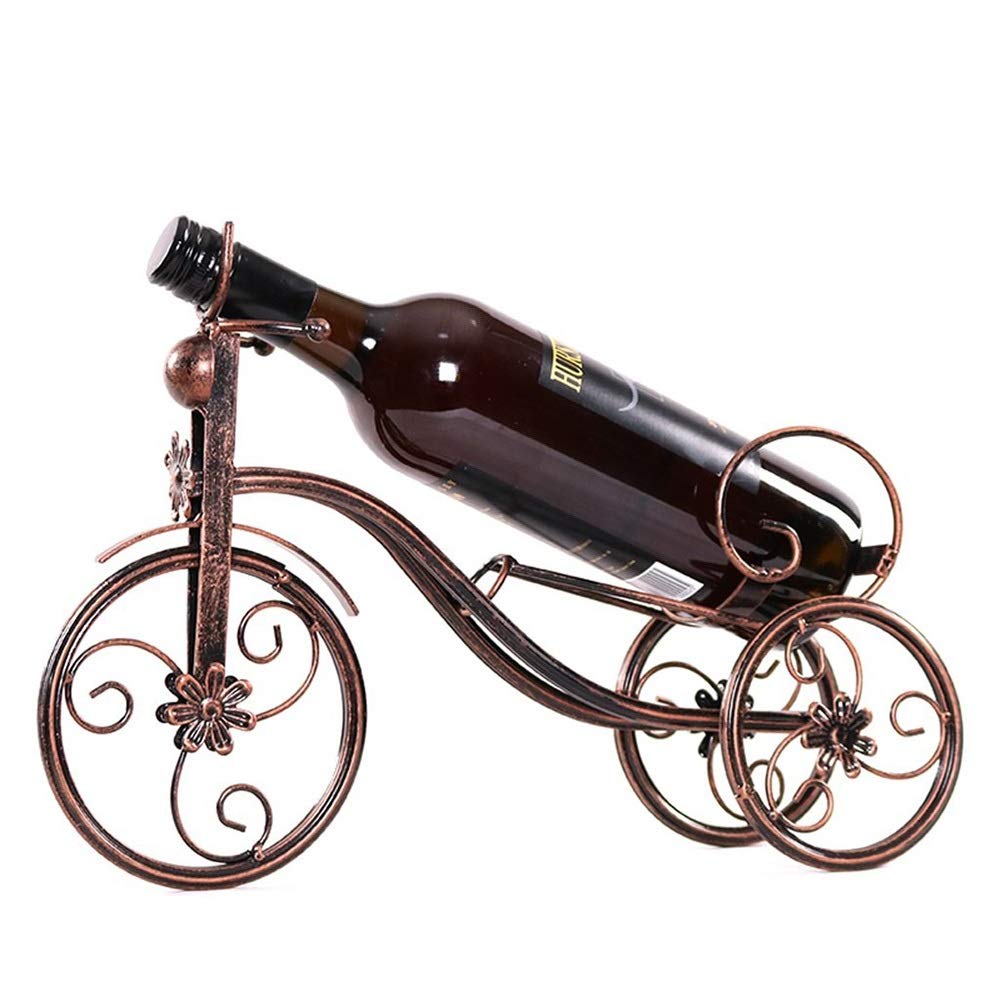 Upside Down Wine Rack - Single Bottle Wall Mounted Wine Holder for Kitchen, Bar & Restaurant Decor - Industrial Style Counter Display for Red Wine & Glasses - Perfect for Home, Office or Commercial Use
