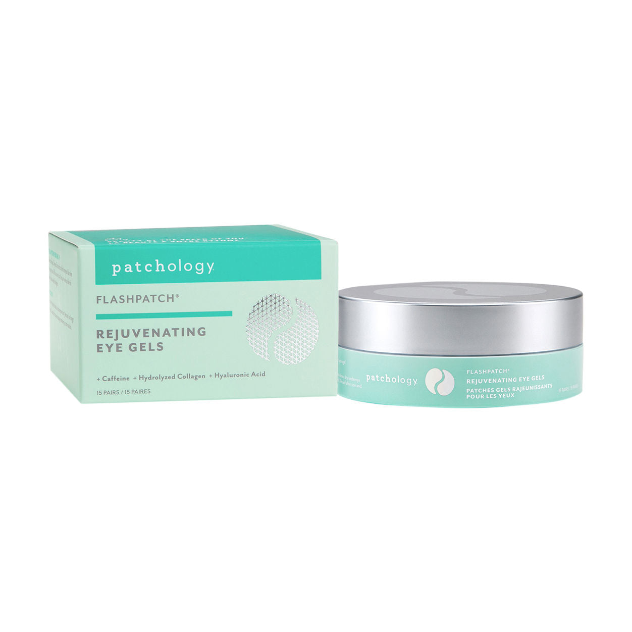 Flashpatch Rejuvenating Eye Gels - Dark Circle & Puffiness Reducing Eye Patches for Brightening & Hydrating Under Eyes | Perfect for Morning Routine, Travel & Post-Workout Recovery
