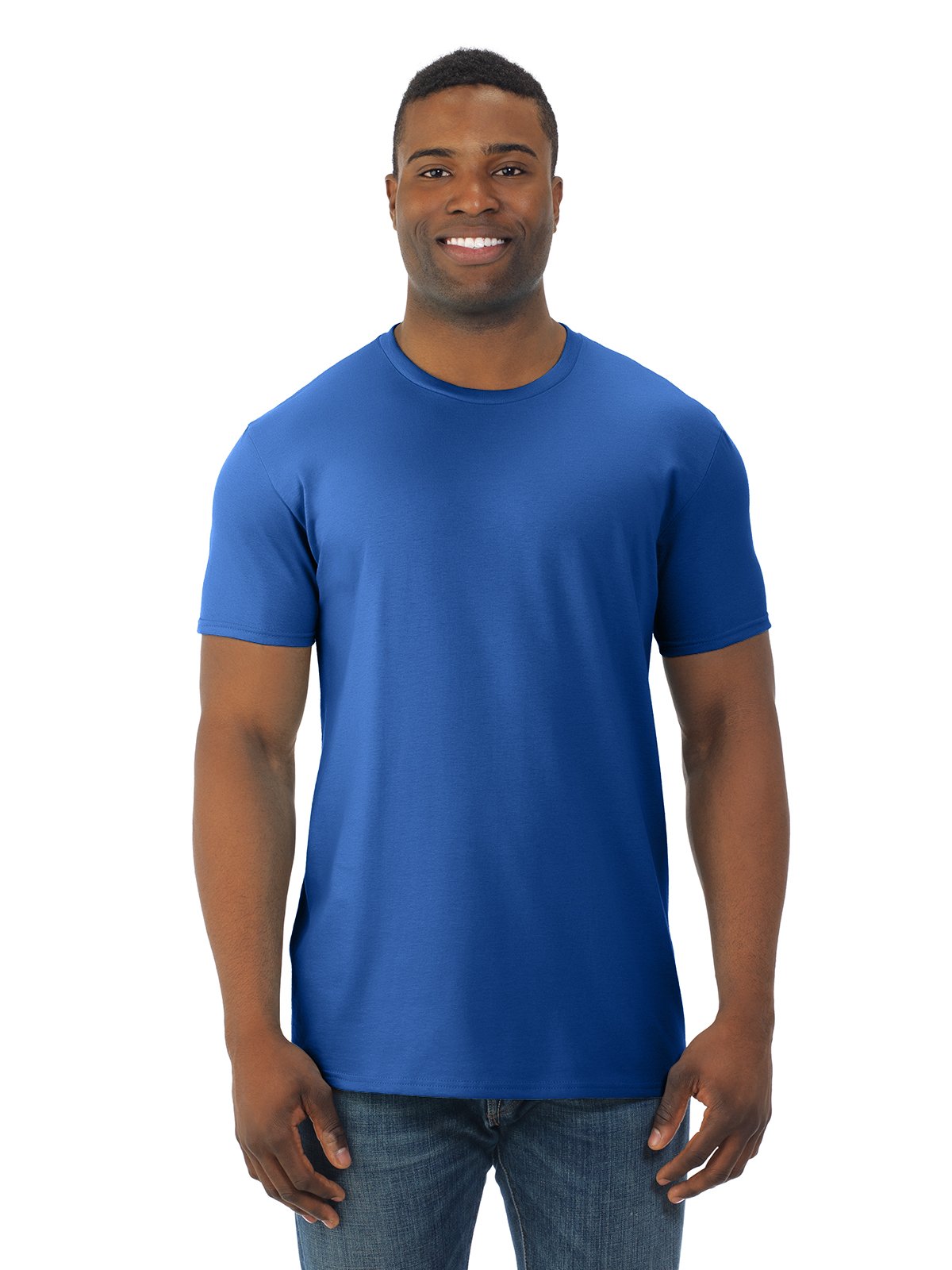 Fruit of the Loom Men's Crew Neck Cotton T-Shirt Pack - Soft Comfortable Casual Tees for Everyday Wear | Gym, Work, Lounge & Outdoor Activities