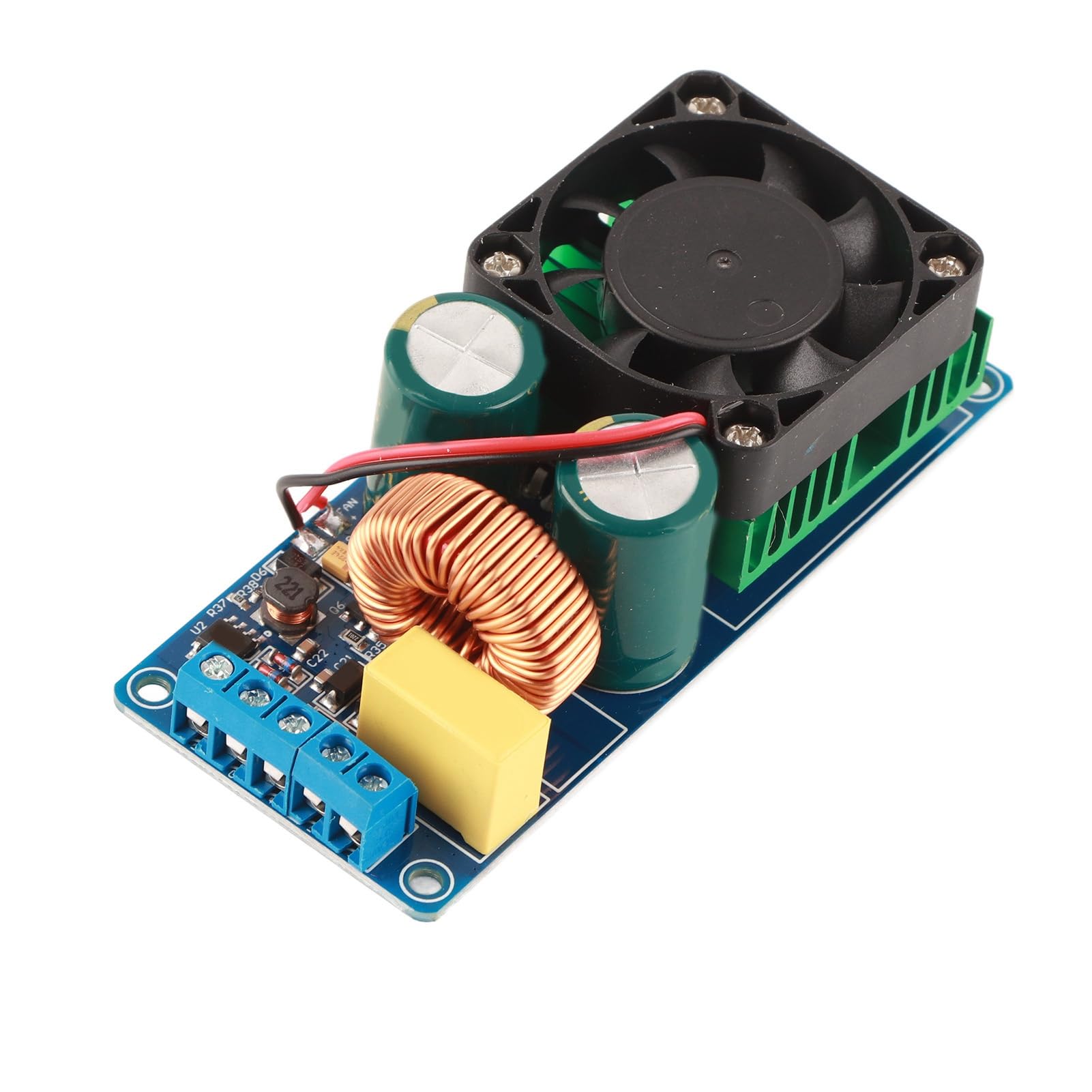 High Power Mono Digital Amplifier Board with Over Temperature Protection - 4-8Ω / 10-18inch Speaker Compatible - Perfect for Home Audio, DIY Projects, and Professional Sound Systems