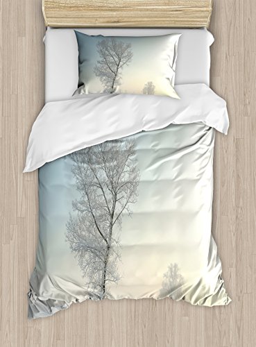 Pale Blue Cream White