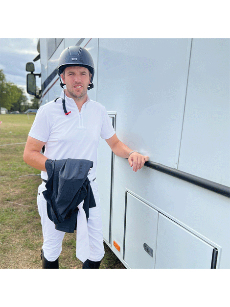 Equetech Elite Competition Shirt for Men & Boys - Breathable Equestrian Riding Shirt for Horseback Riding, Show Jumping & Dressage