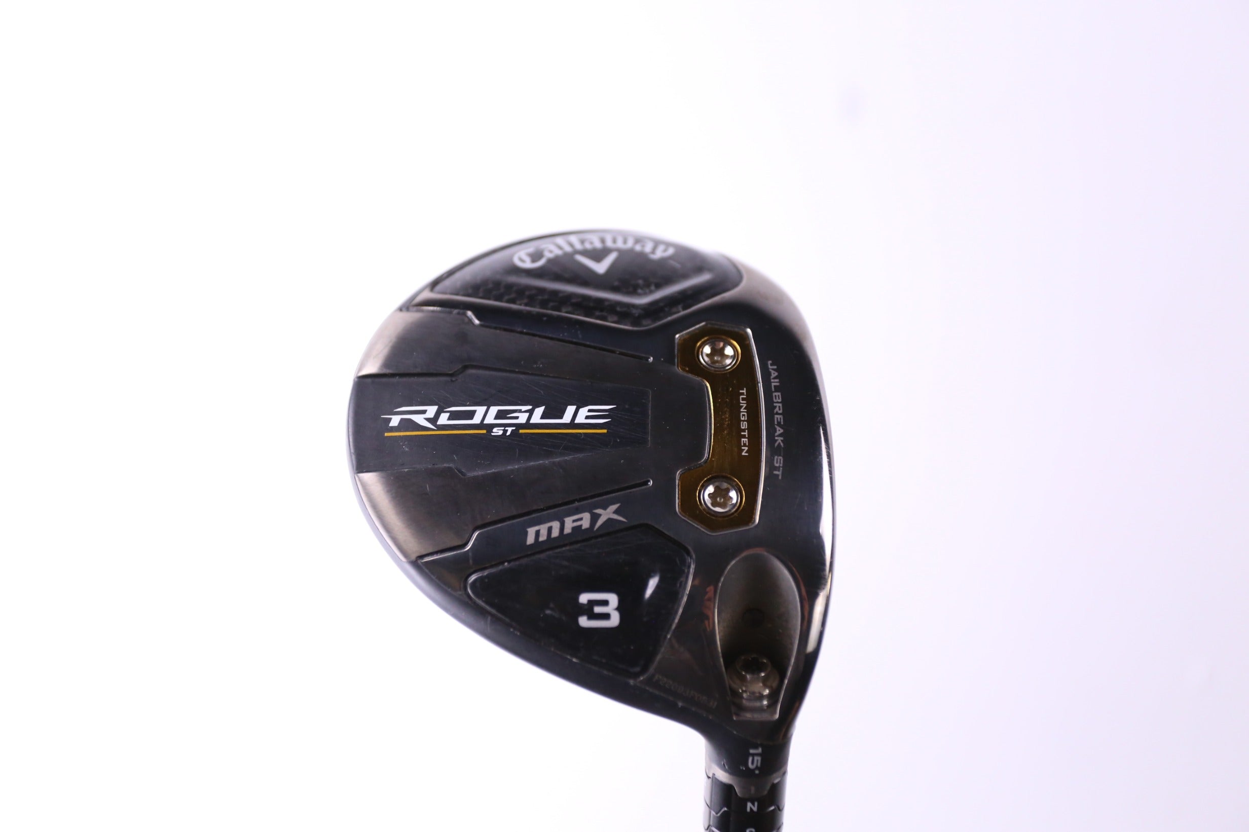 Used Callaway Rogue ST MAX 3 Wood Golf Club - Right Handed 15° Regular Flex for Men | Perfect for Fairway Shots & Long Distance Drives
