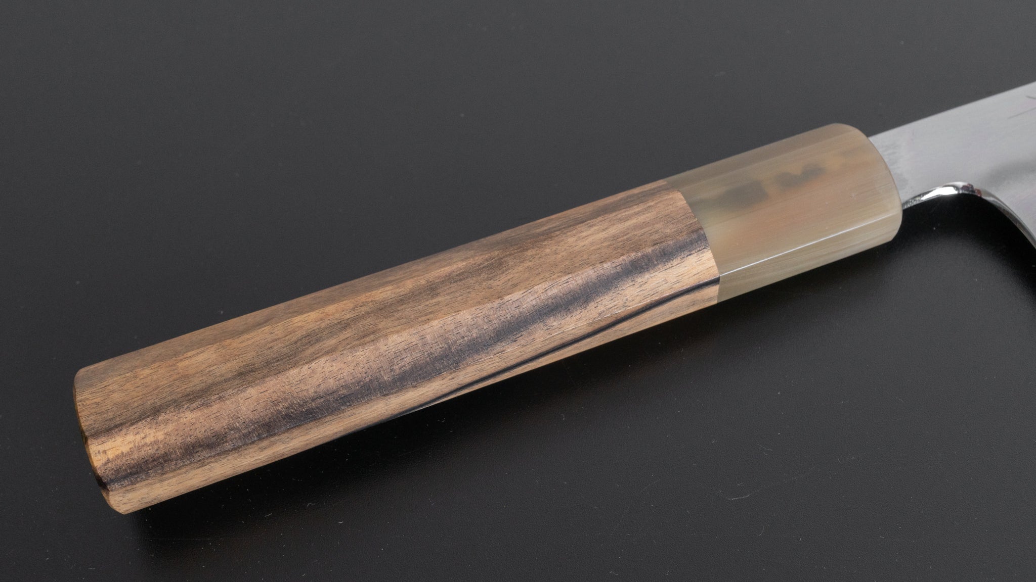 Hitohira Togashi Yohei Blue #2 Mizu Honyaki Gyuto 240mm Japanese Chef Knife with Kurokaki Persimmon Handle (#033/ Saya) - Perfect for Professional Chefs & Home Cooking Enthusiasts