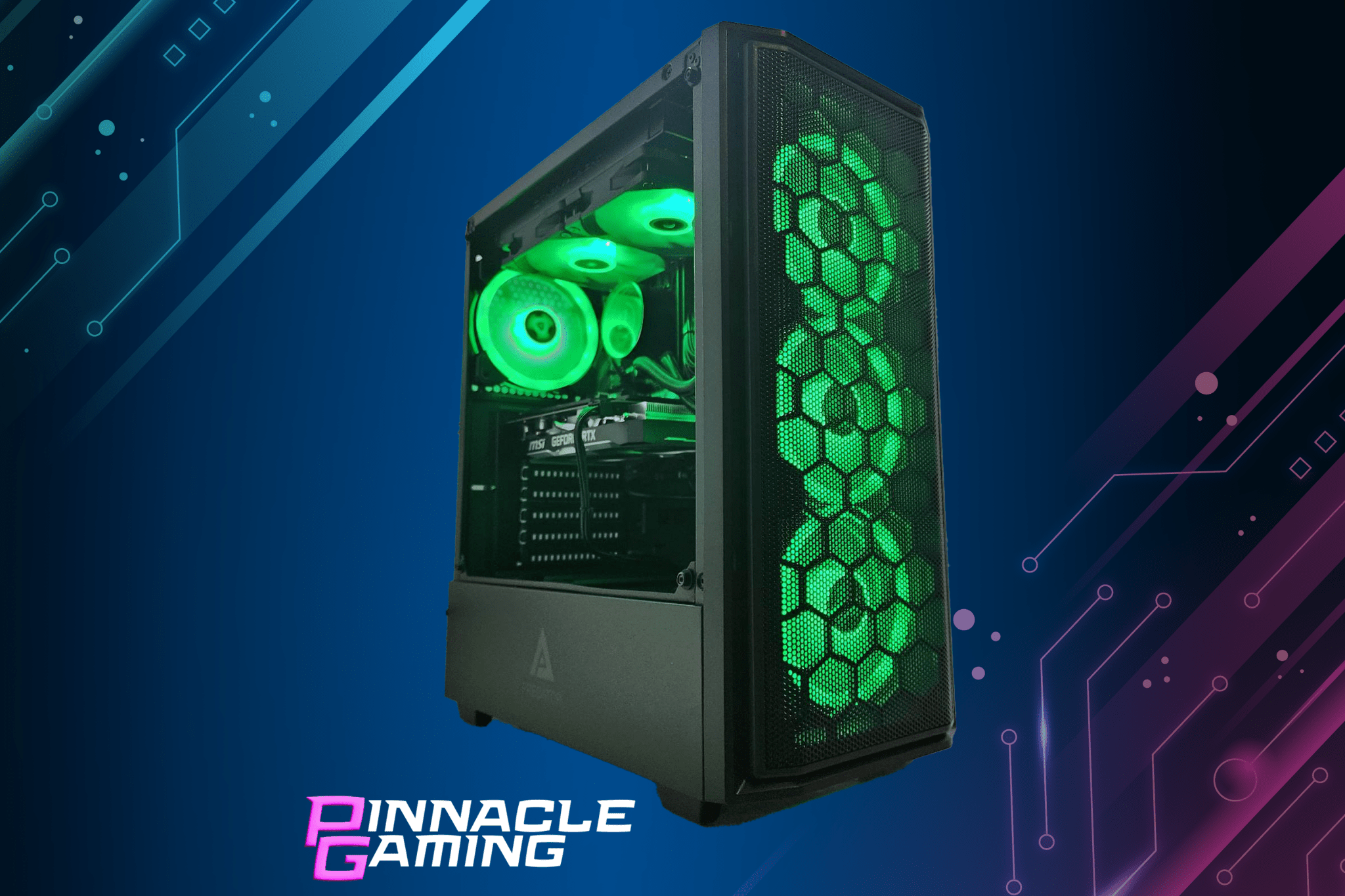 Custom Gaming PC - AMD Ryzen 5 Processor, RX 7700 XT Graphics, 1TB SSD, 32GB DDR5 RAM, Bluetooth & WiFi - Ultimate Gaming Setup for Esports & 4K Gaming