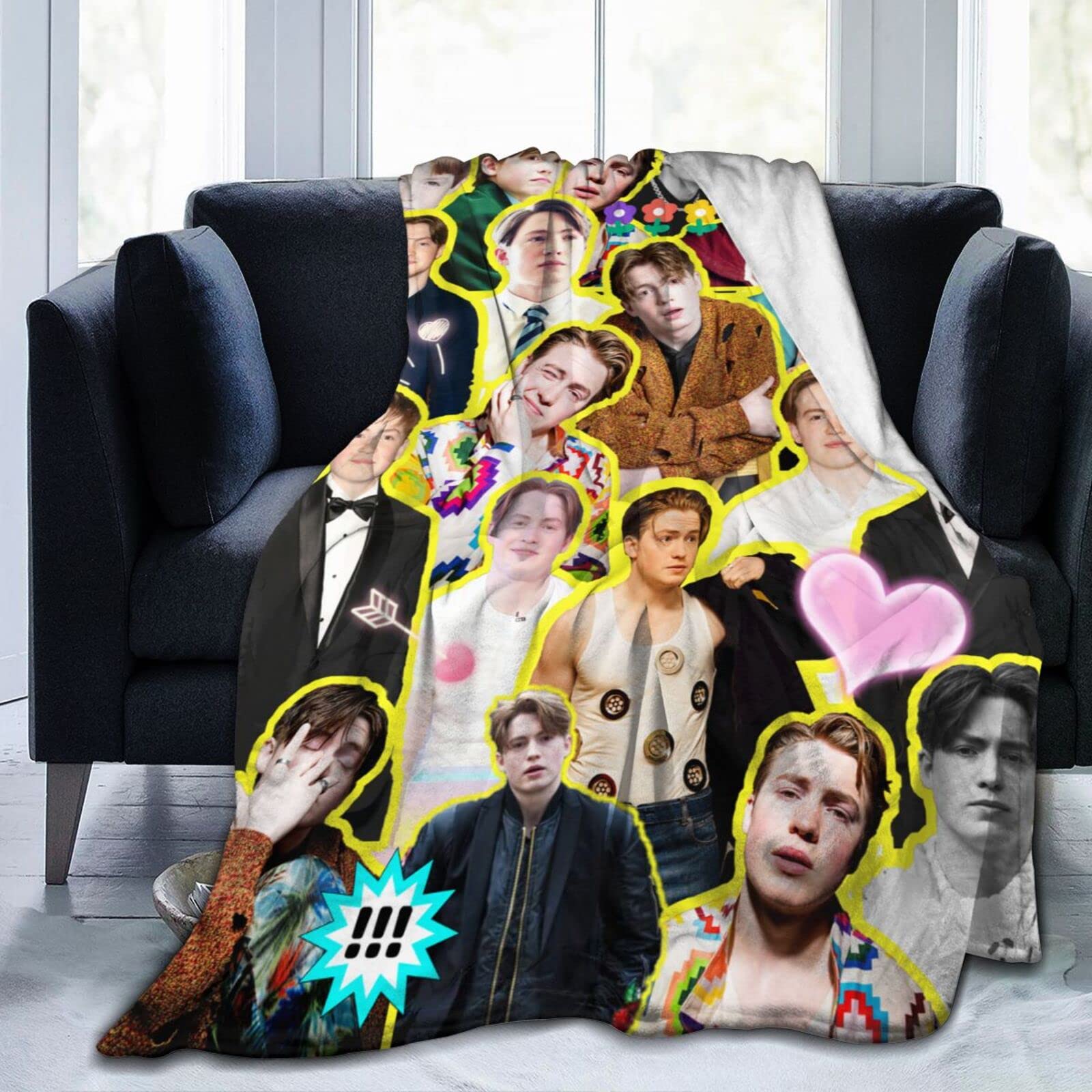 Soft & Cozy Fleece Blanket - Warm Plush Throw Blanket for Sofa, Bed, Office, Car & Camping - Perfect for Home, Travel & Outdoor Use