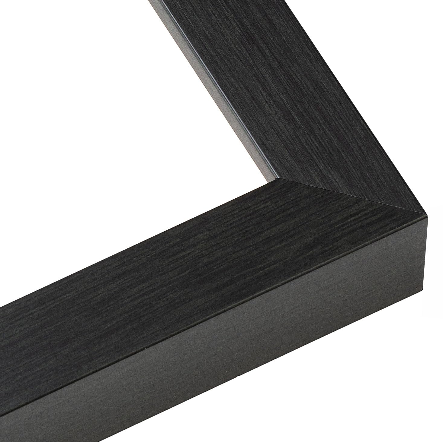 27x40 Shadow Box Frame Charcoal Black - 1