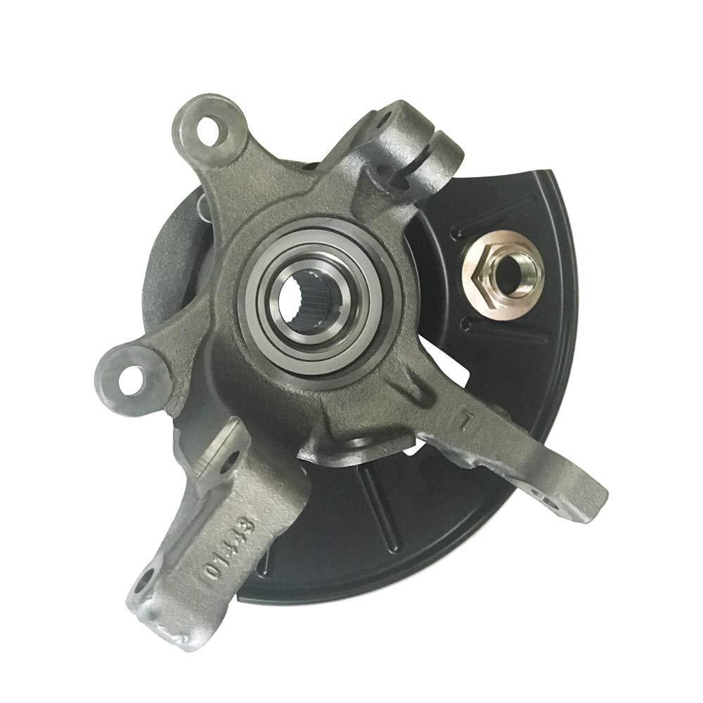 DRIVESTAR 698-405 LK015 Front Steering Knuckle Wheel Hub Assembly - Left Driver Side Replacement for 2001-2012 Ford Escape, 2001-2011 Mazda Tribute & 2007-2011 Mercury Mariner - Perfect for Smooth Steering & Safe Driving