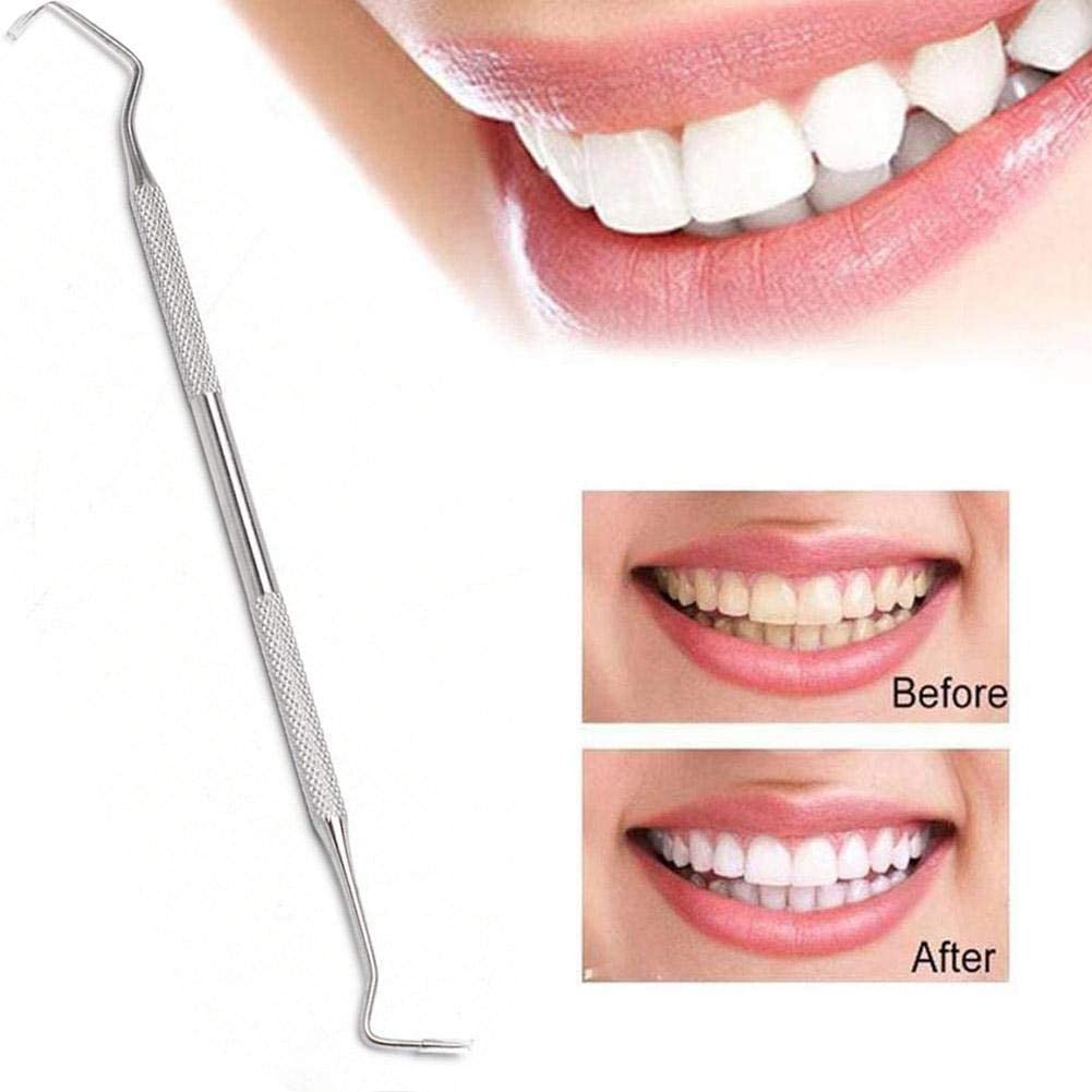 Professional Dental Scaler Tool - Teeth Cleaning Kit for Tartar & Plaque Removal - Dentist-Recommended Calculus Remover for Oral Hygiene - Perfect for Home & Travel Dental Care