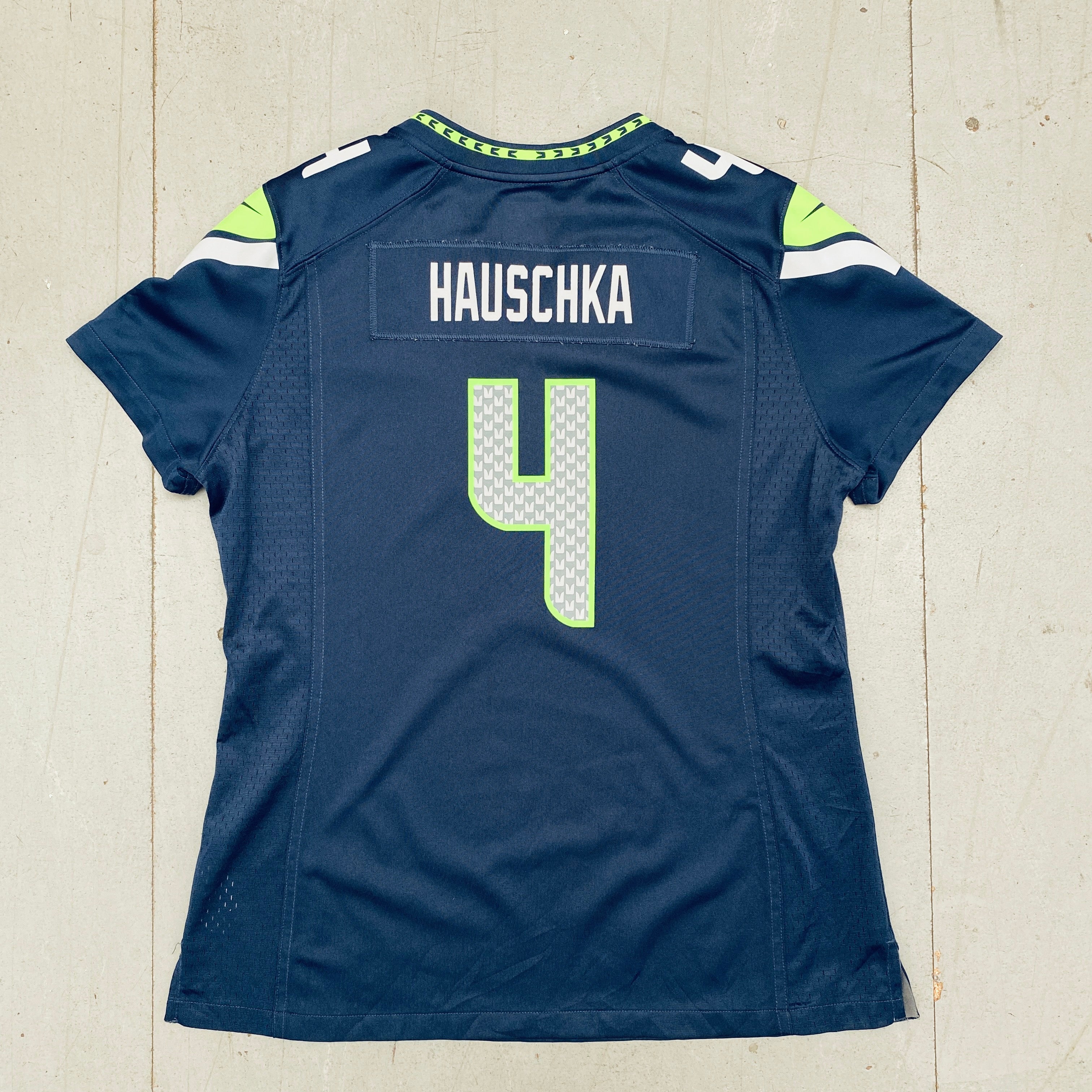 Seattle Seahawks Stephen Hauschka 2013-2014 Ladies Large Jersey - Perfect for Game Day, Sports Events & Seahawks Fan Gifts