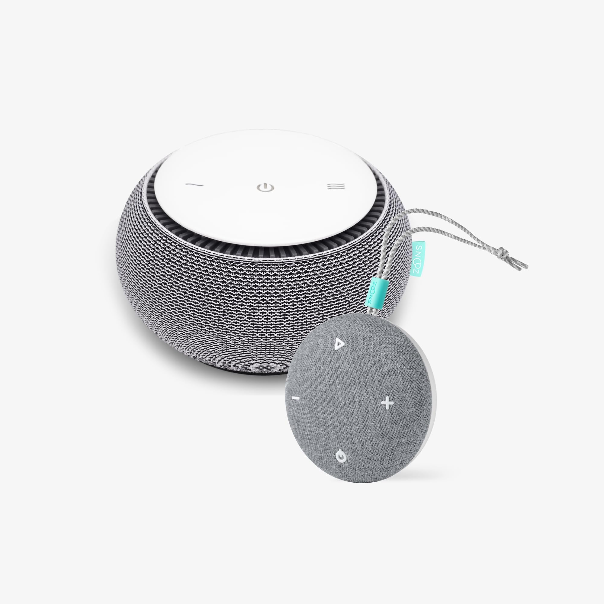 SNOOZ White Noise Machine & SNOOZ Go Portable Sound Machine Bundle - Premium Sleep Aid for Babies, Adults, Office & Travel | Soothing White Noise for Better Sleep, Focus & Relaxation