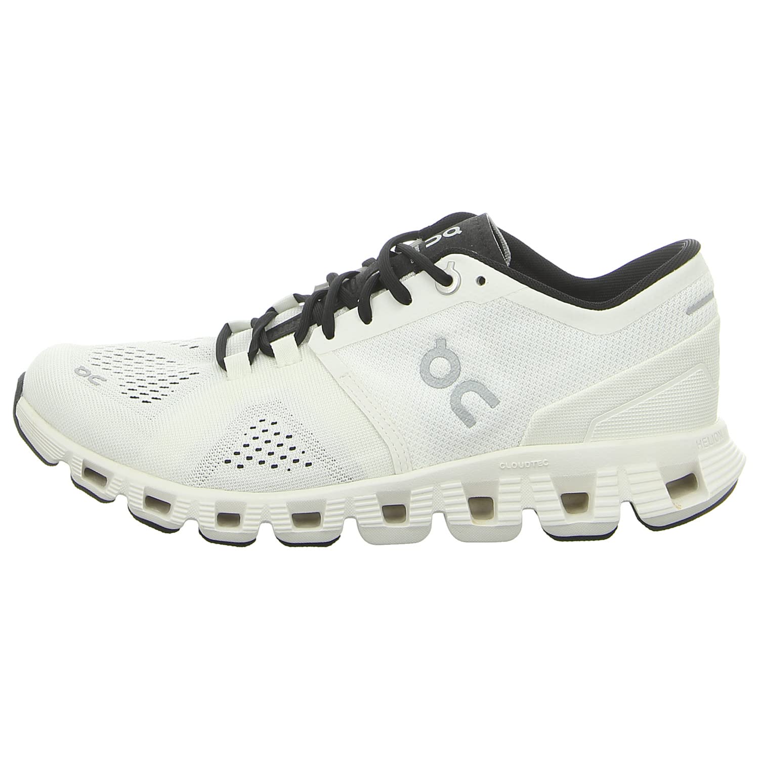 Women's Cloud X Running Shoes - White & Black - US Size 6.5 Medium | Lightweight Training Sneakers for Gym, Jogging & Everyday Wear