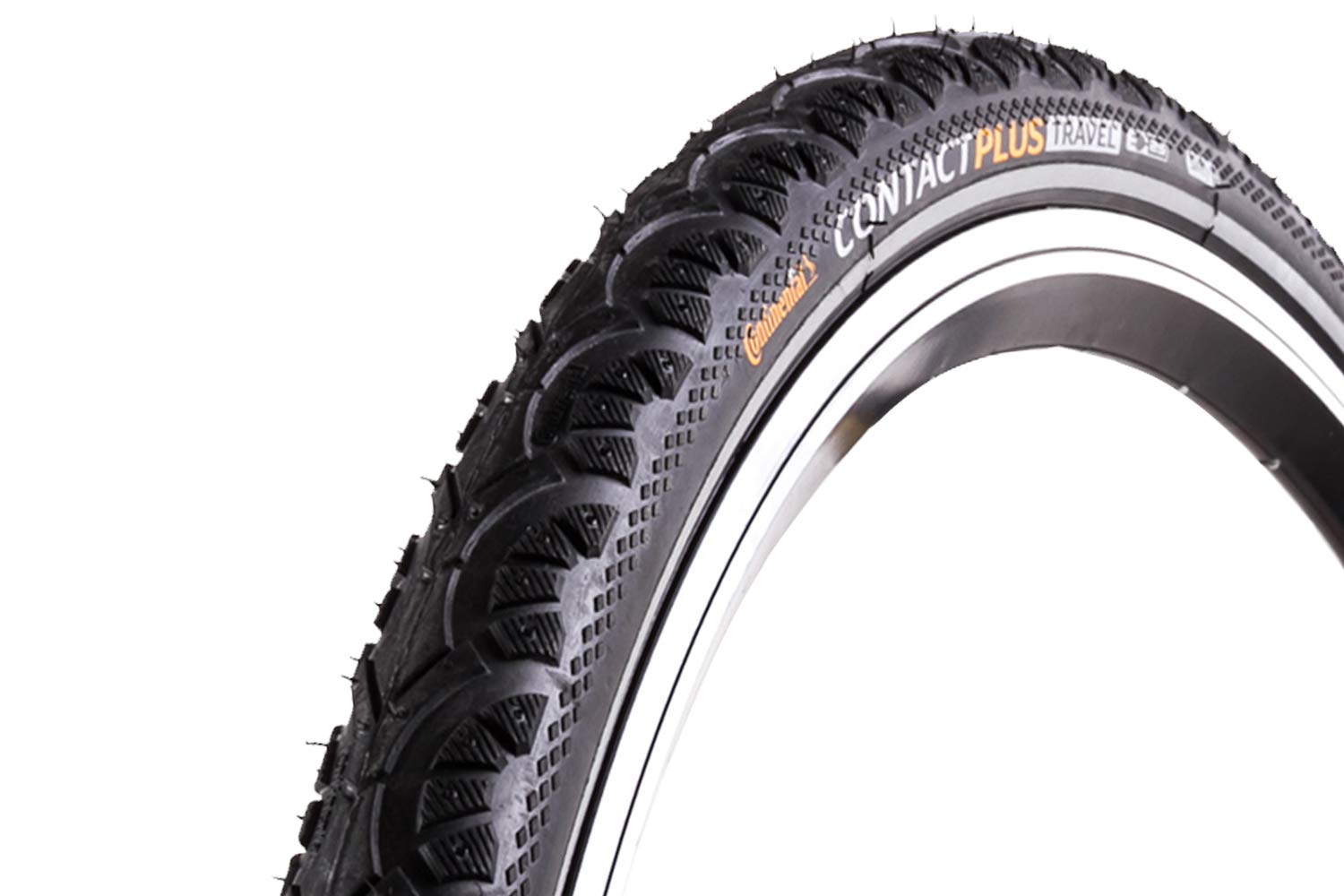 Continental Country Plus Travel ETRTO (42-622) 700 x 42 Reflex Bike Tires - Black | Durable Road & Gravel Bicycle Tires for Commuting, Touring & Adventure Cycling